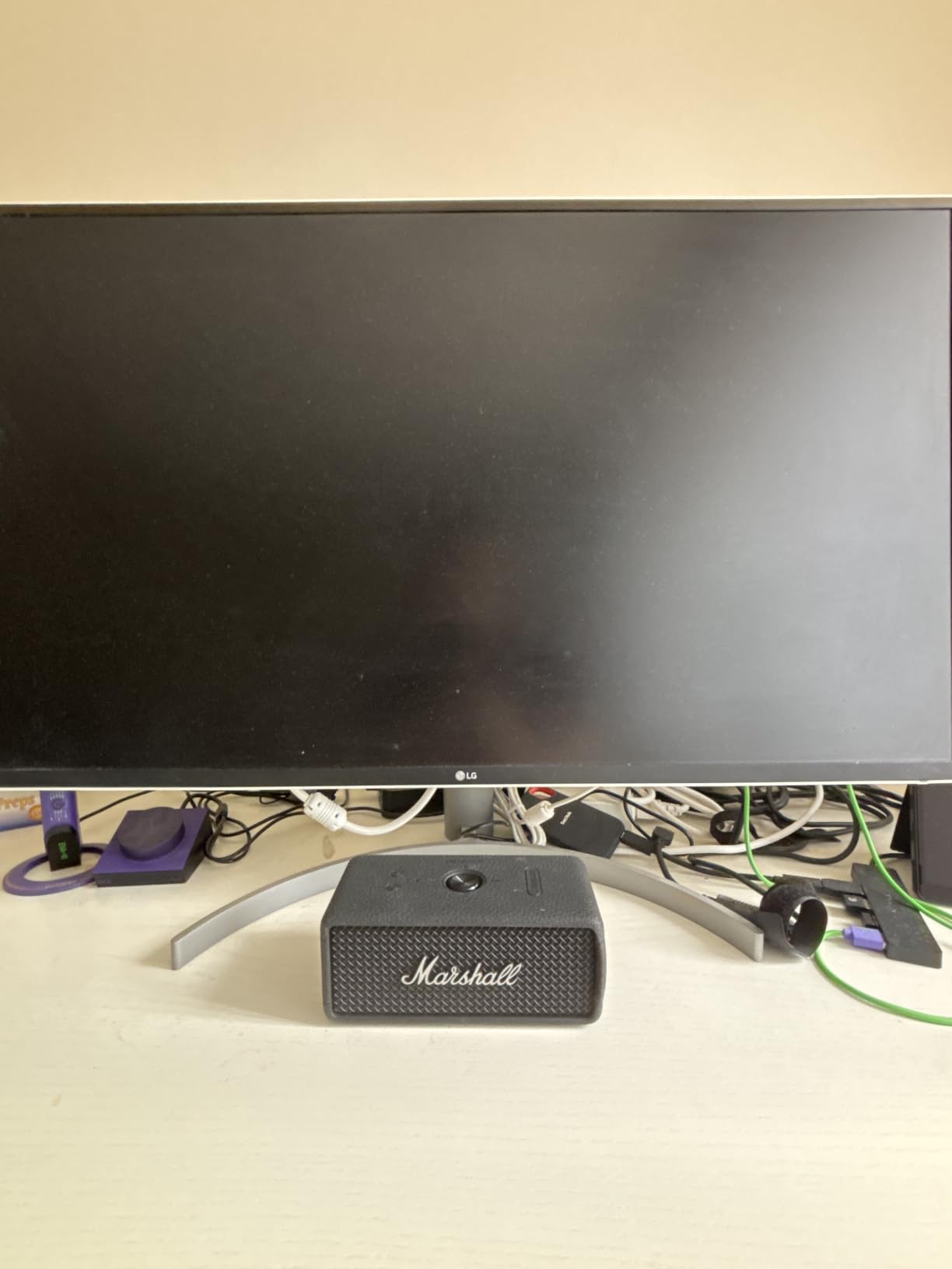Marshall Emberton III Portable Bluetooth Waterproof Speaker - Cream customer photo 2