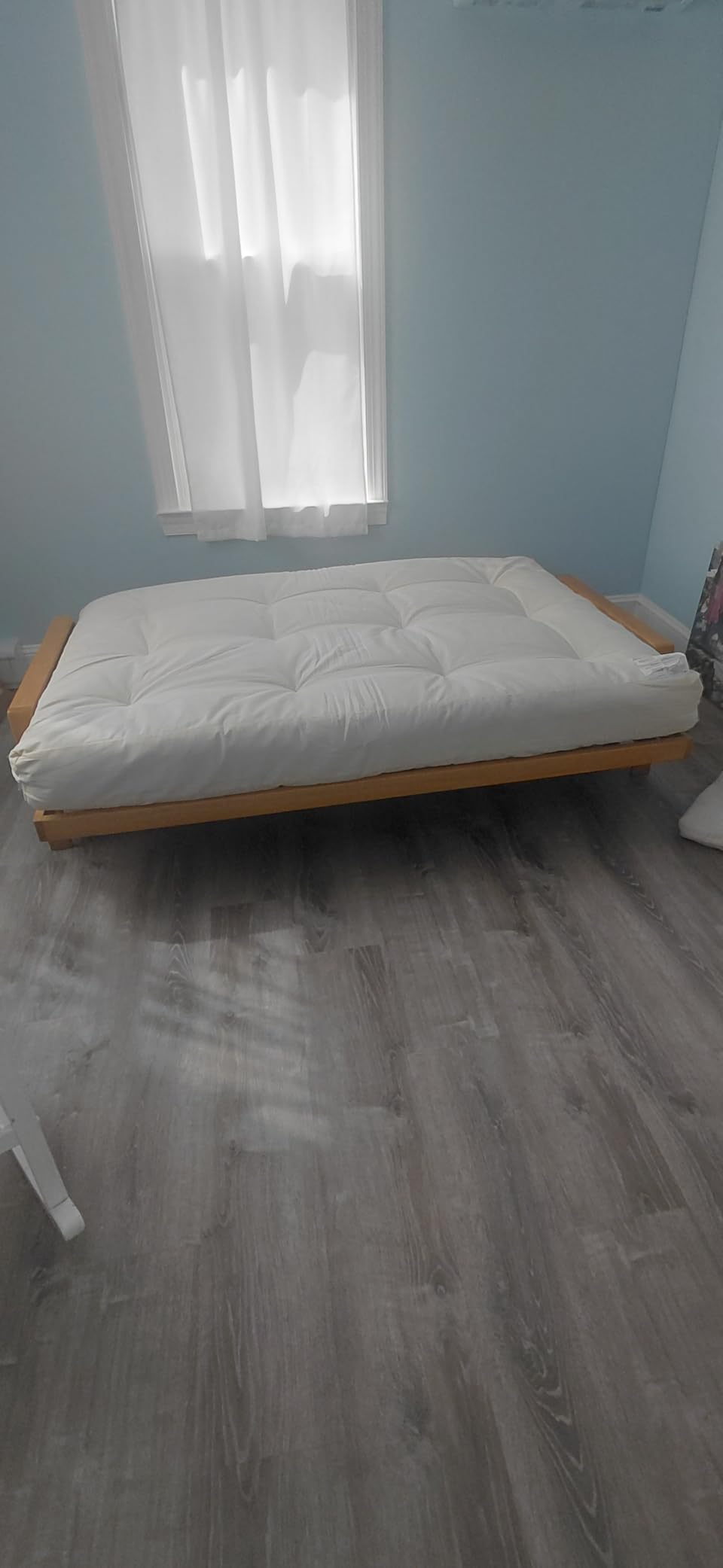 Royal Sleep Products by The Futon Factory 8 inch Memory Foam Futon Mattress - Cover - Size - CertiPUR Certified Foams - Made in The USA (Frame Not Included) (Khaki, Twin) customer photo 1