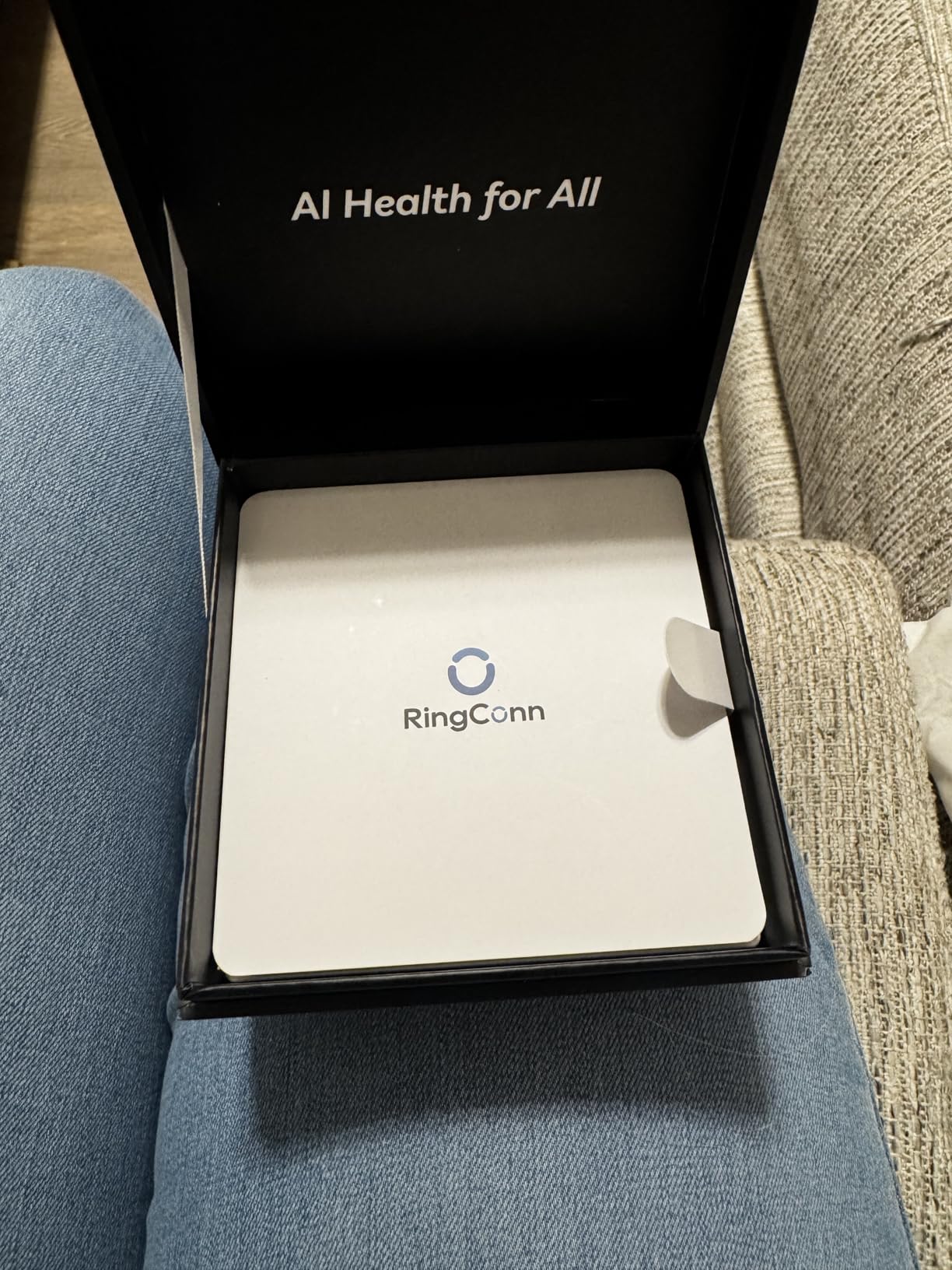 RingConn Gen 2 Air Ultra-Thin Smart Ring(Size 8, Dune Gold) | 10-Day Battery Life, Fitness/Sleep/Stress/HR Tracker for Women&Men, No App Fee for Standard Features,iOS & Android Compatible customer photo 1