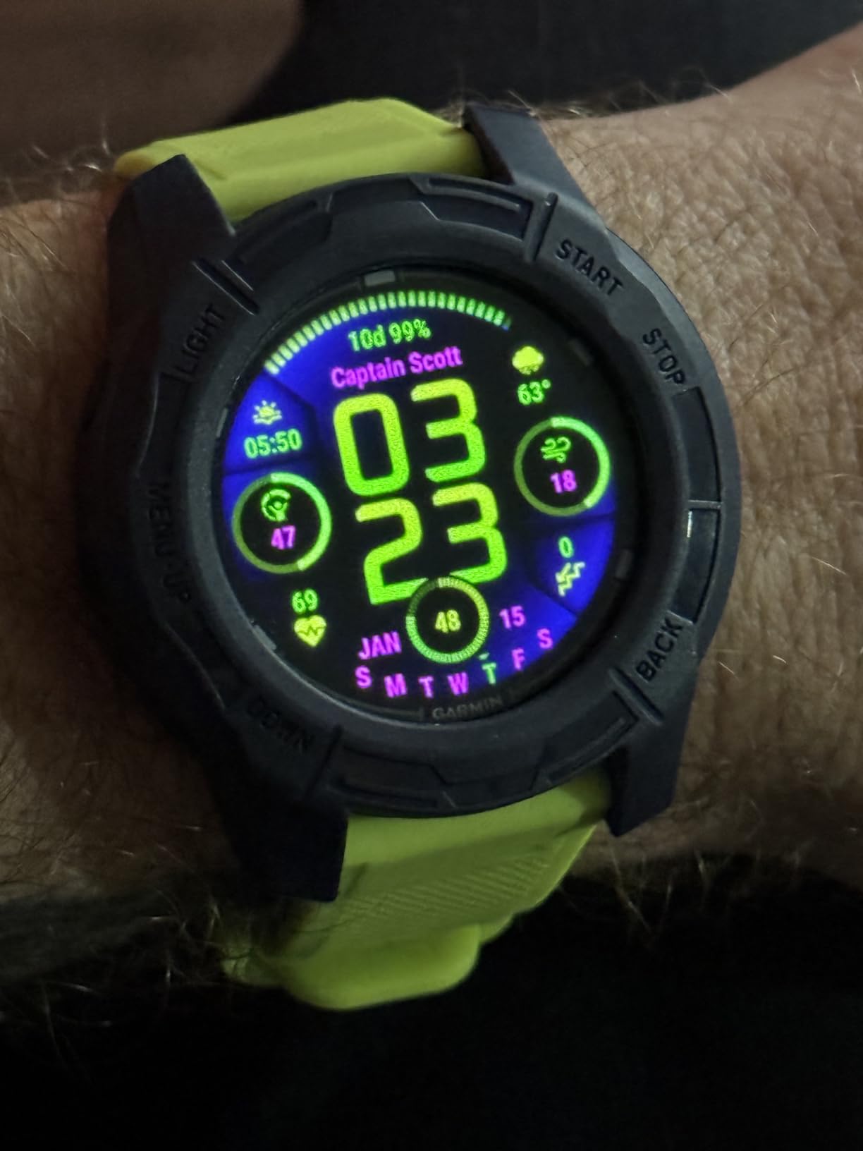 Garmin Descent™ G2, Watch-Style Dive Computer, 46mm, Black | AMOLED Display, Built for Diving, Multiple Dive Modes, Dive Log, Eco-Friendly Design, Advanced Training Features customer photo 1