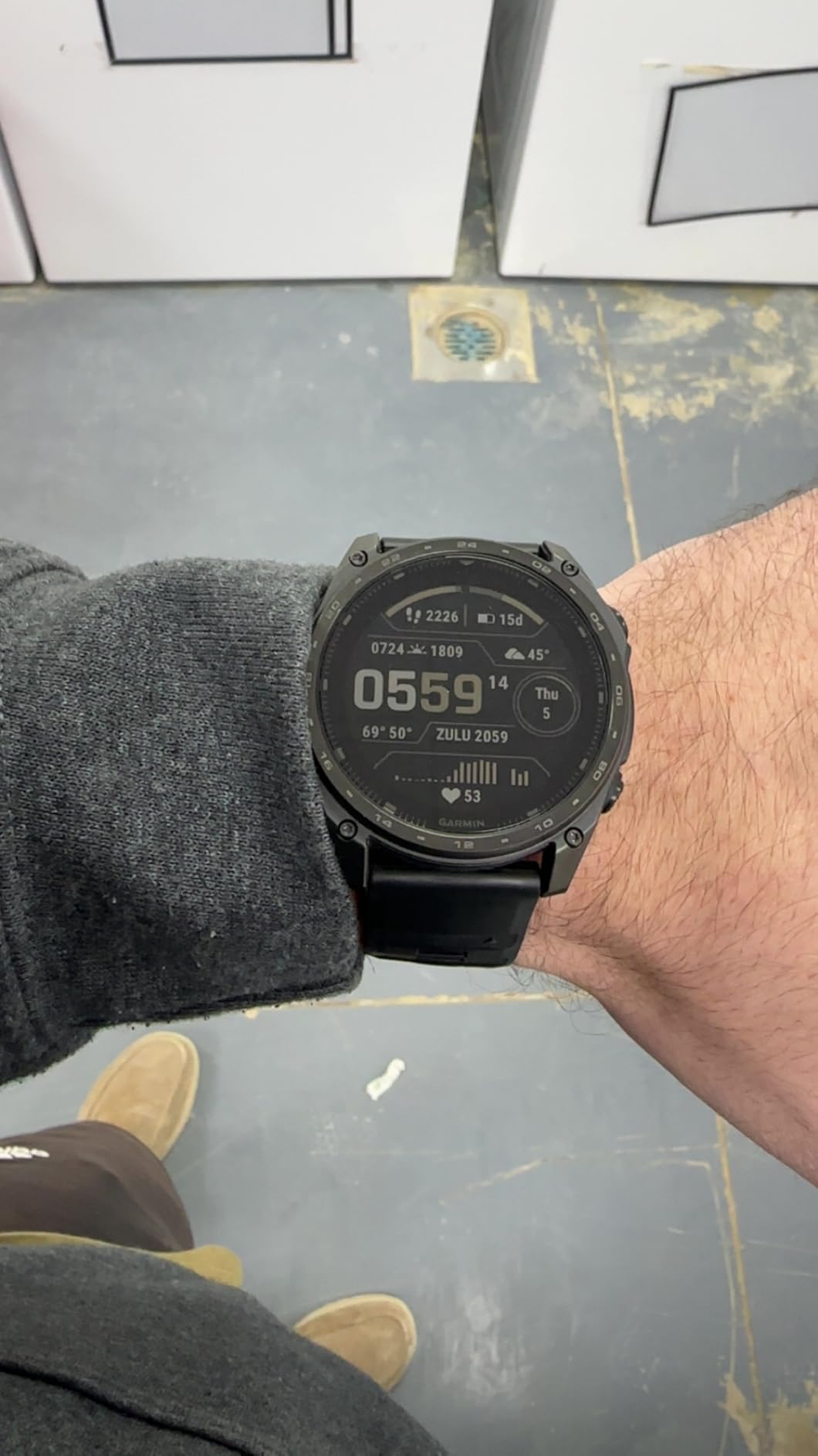Garmin tactix® 8 Solar, Elite, Premium Tactical GPS Smartwatch, 51mm customer photo 1