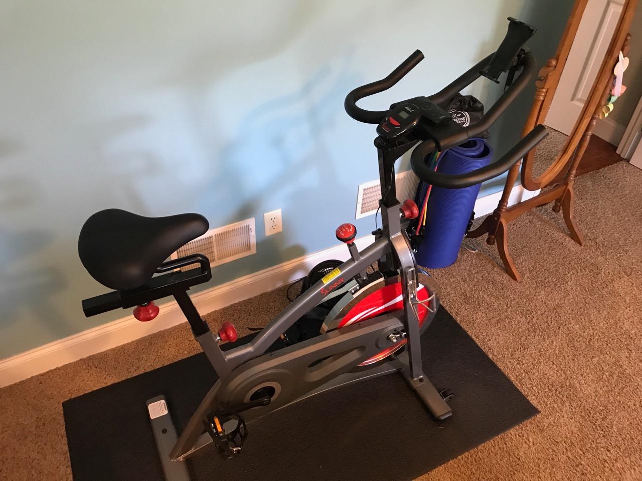 Sunny Health & Fitness Smart Motorized 2-in-1 Pedal Exerciser, Indoor Compact Under-Desk Mini Bike for Low-Impact Cardio Workout and Physical Therapy, Free SunnyFit Training App Connection customer photo 1