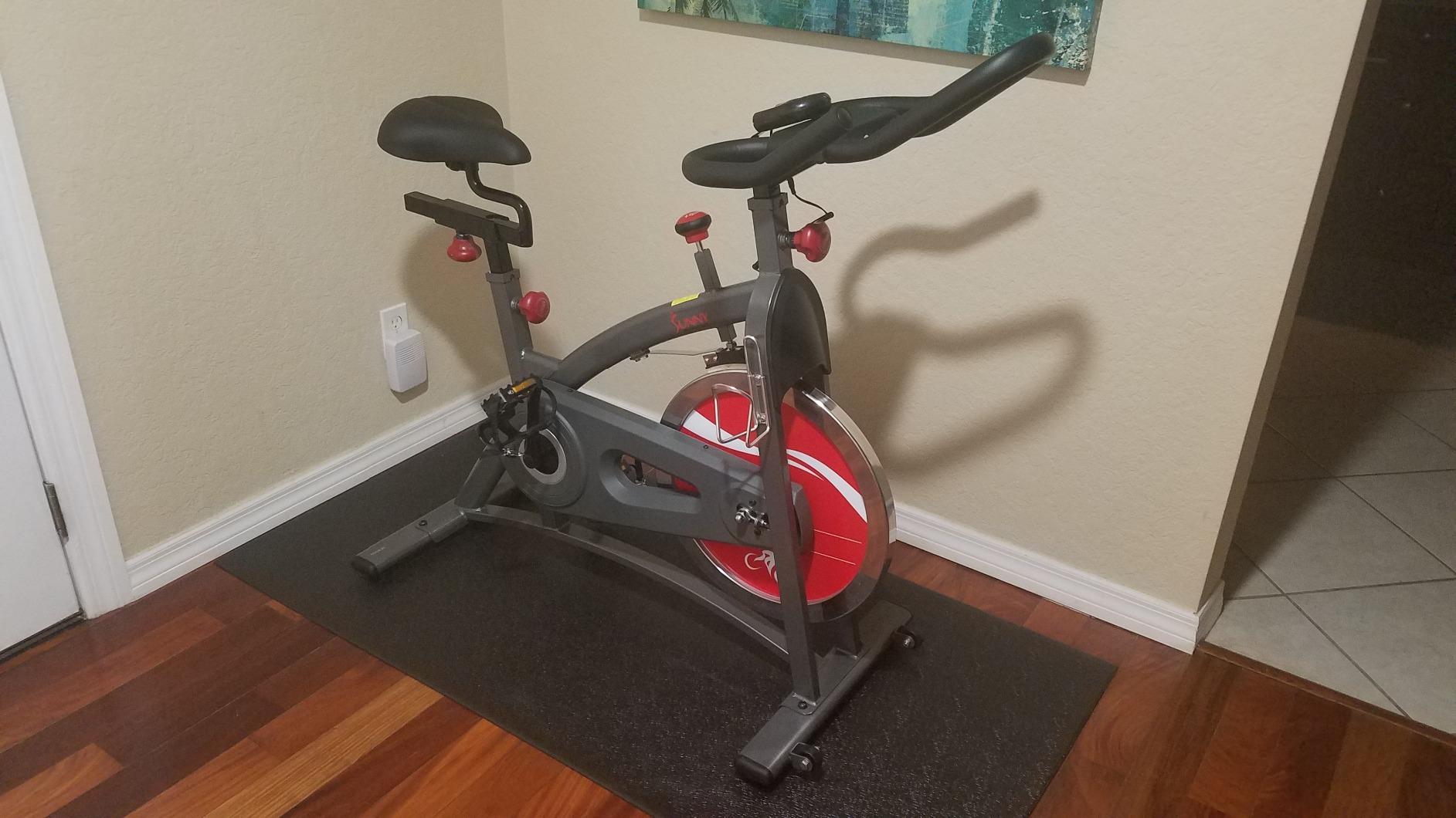 Sunny Health & Fitness Smart Motorized 2-in-1 Pedal Exerciser, Indoor Compact Under-Desk Mini Bike for Low-Impact Cardio Workout and Physical Therapy, Free SunnyFit Training App Connection customer photo 2