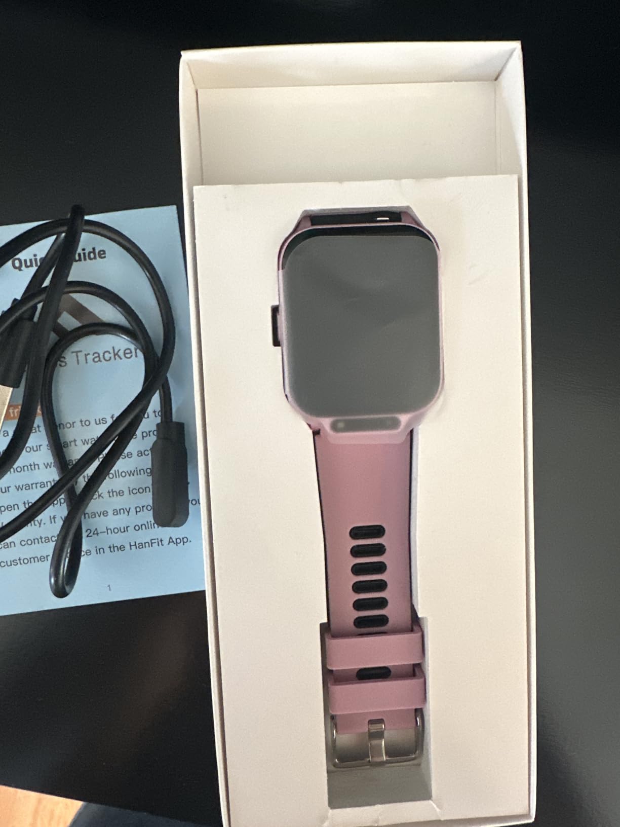Kids Smart Watch with Fitness Tracker, Waterproof, Heart Rate/Sleep Monitor customer photo 2