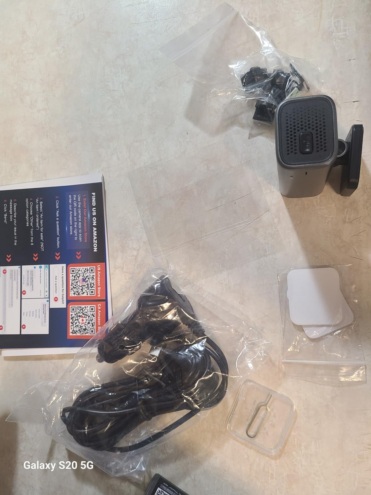 galphi 4K Dash Cam Front, 5GHz WiFi, 32GB Card Included, Mini Dashcam | Screen-Free, APP Control, 160° Wide Angle, G-Sensor, Loop Recording, 24H Parking Monitor, Night Vision, Easy Install customer photo 1