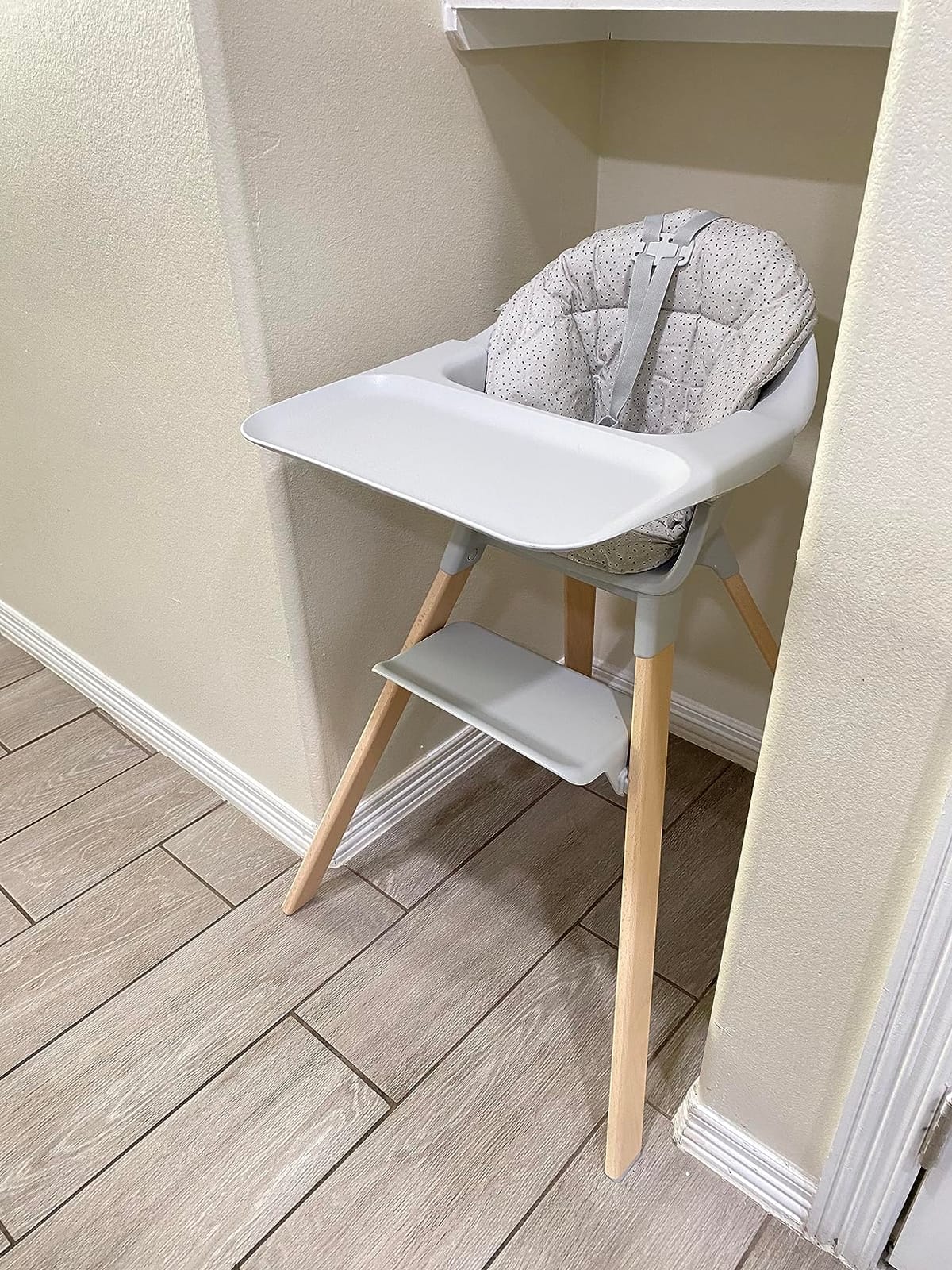 Stokke Clikk High Chair, Includes Tray + Harness, Glacier Green customer photo 2