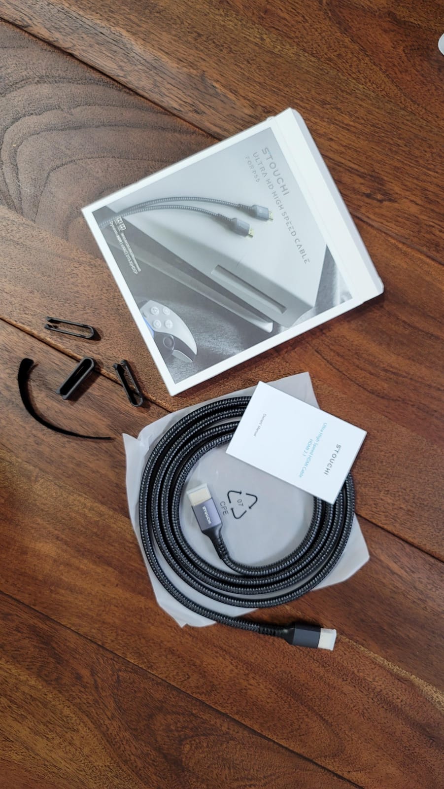 Stouchi 8K HDMI 2.1 Cable 8ft (2-Pack) 48Gbps 4K@120Hz customer photo 2
