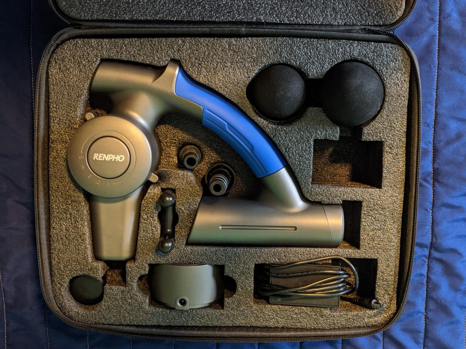 RENPHO Active Thermacool Massage Gun Deep Tissue with Heat & Cold, 5 Speeds customer photo 1