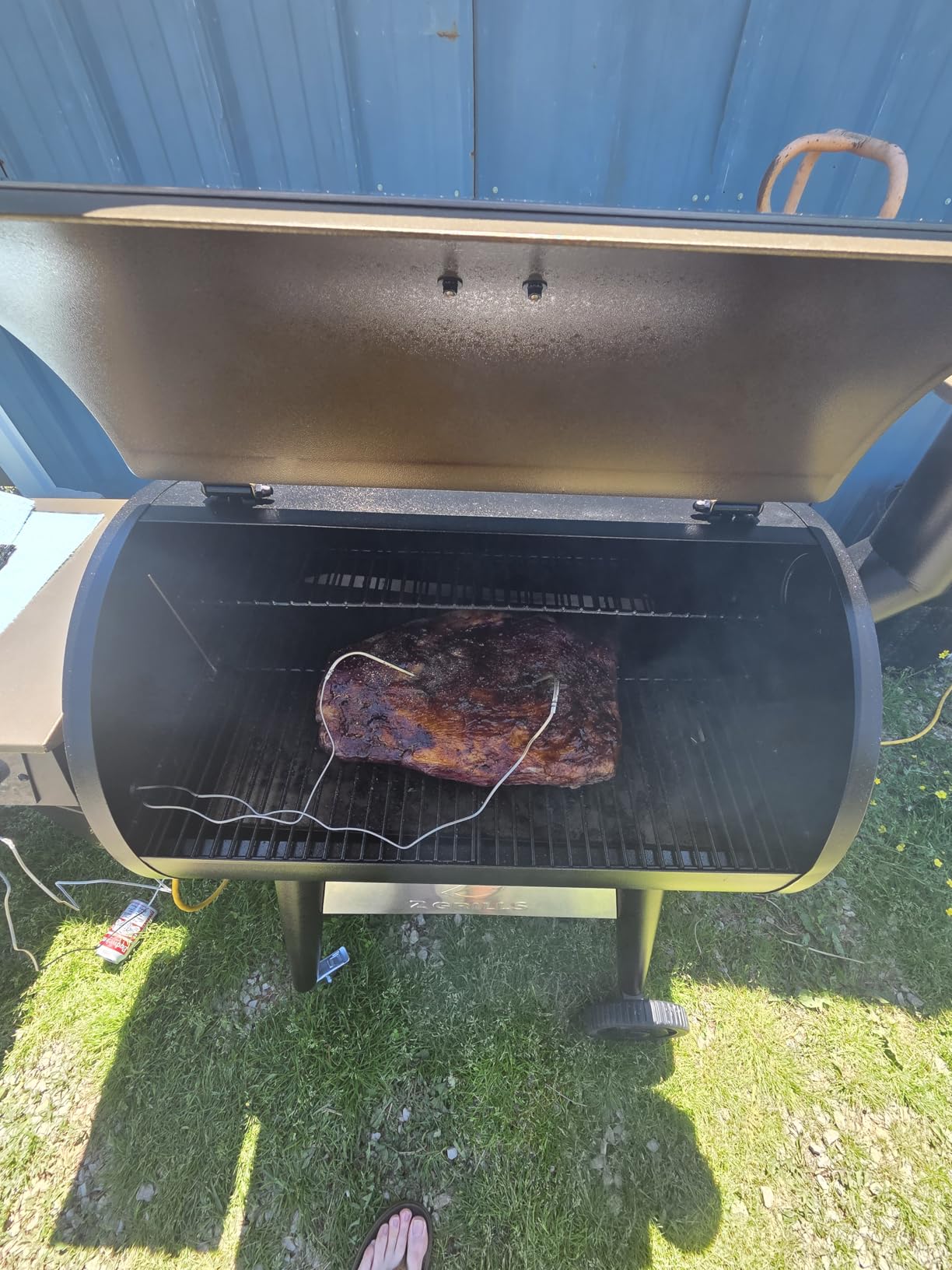 Z GRILLS 600D 8-in-1 Wood Pellet Grill & Smoker, 572 Sq In, PID 3.0 customer photo 1
