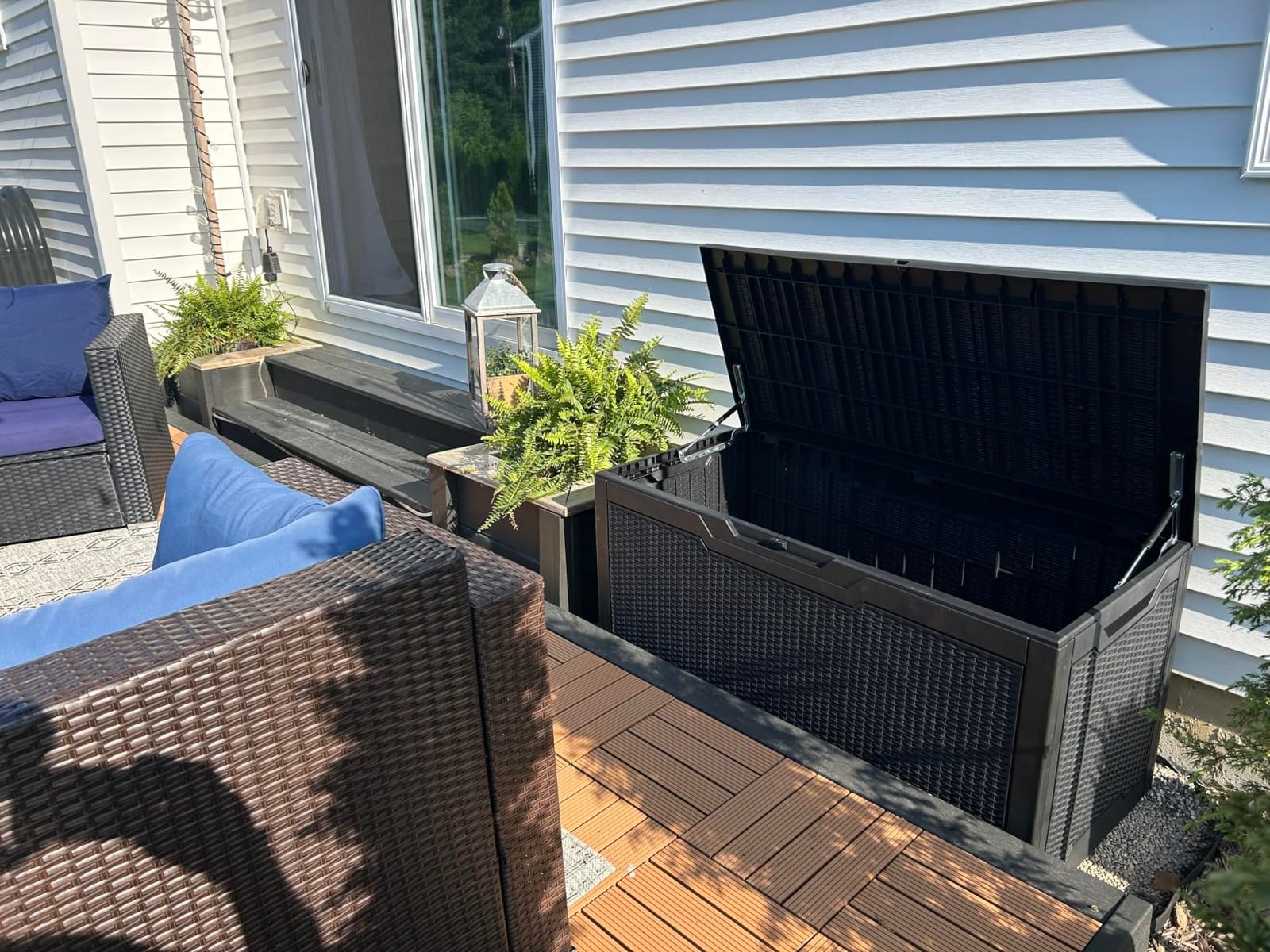 YITAHOME 70 Gallon Deck Bench with Storage customer photo 1