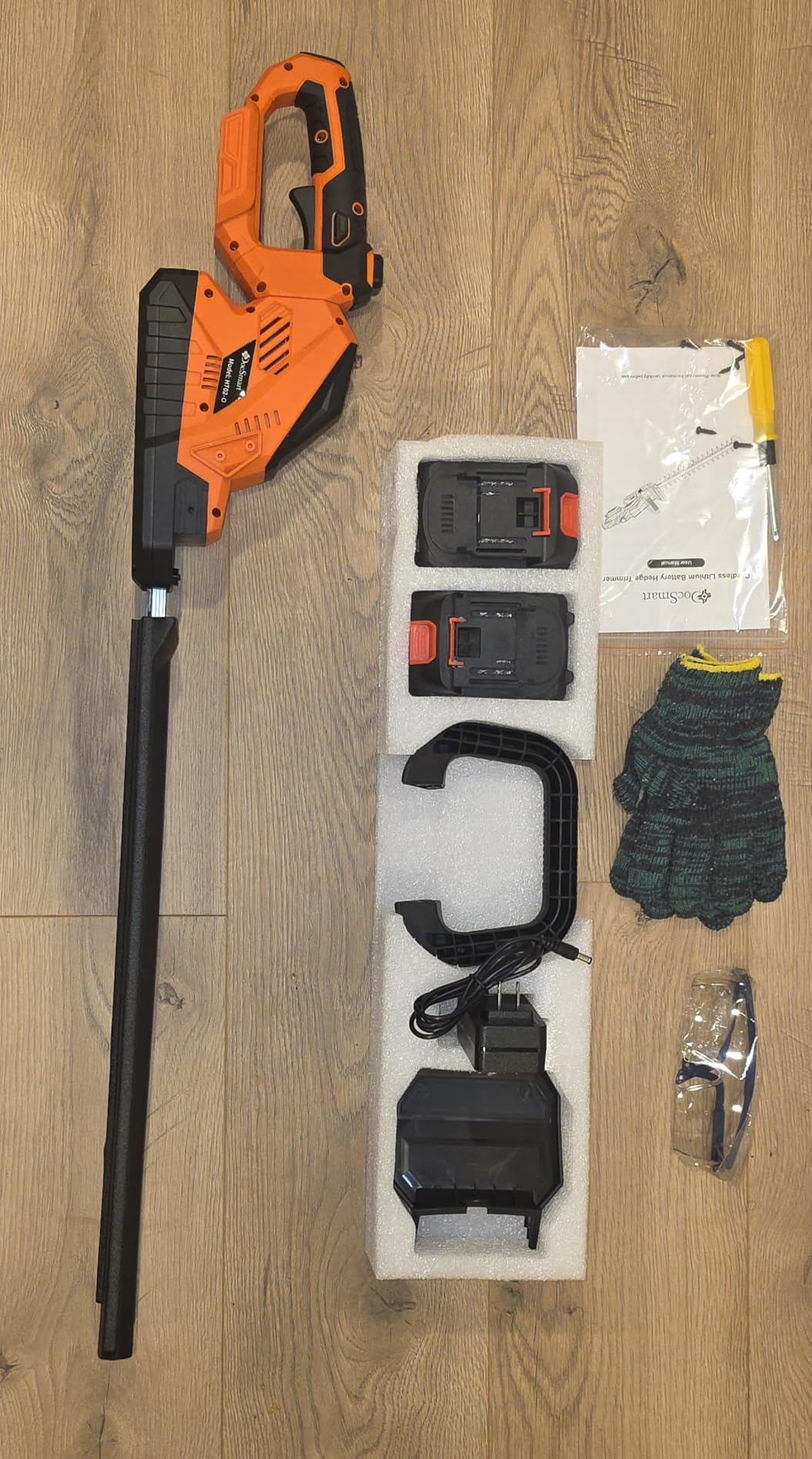 Hedge Trimmers Cordless with Battery, 3000RPM Brushless Motor customer photo 2