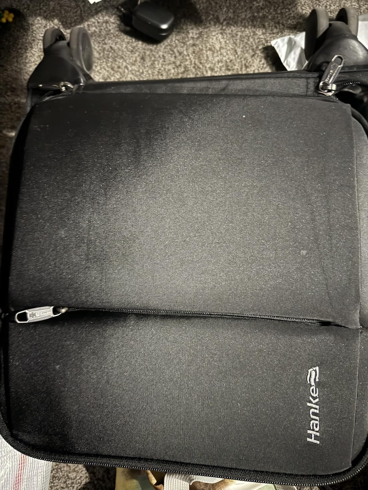Hanke Underseat Carry On Luggage with Wheels, Small Suitcase, Rolling Bag customer photo 2