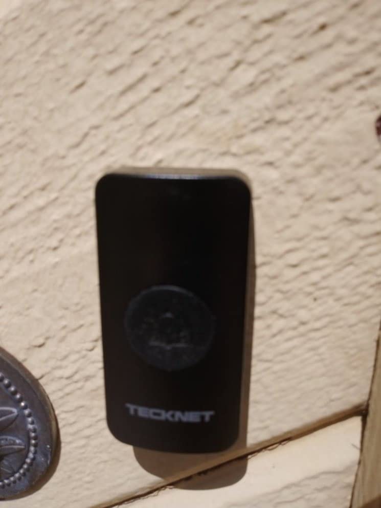 TECKNET Non-APP Solar RGB Wireless Driveway Alarm | 2600FT Range, 5 Adjustable Volumes Motion Sensor for Driveways, Homes, Large Properties, Outdoor Security System customer photo 2