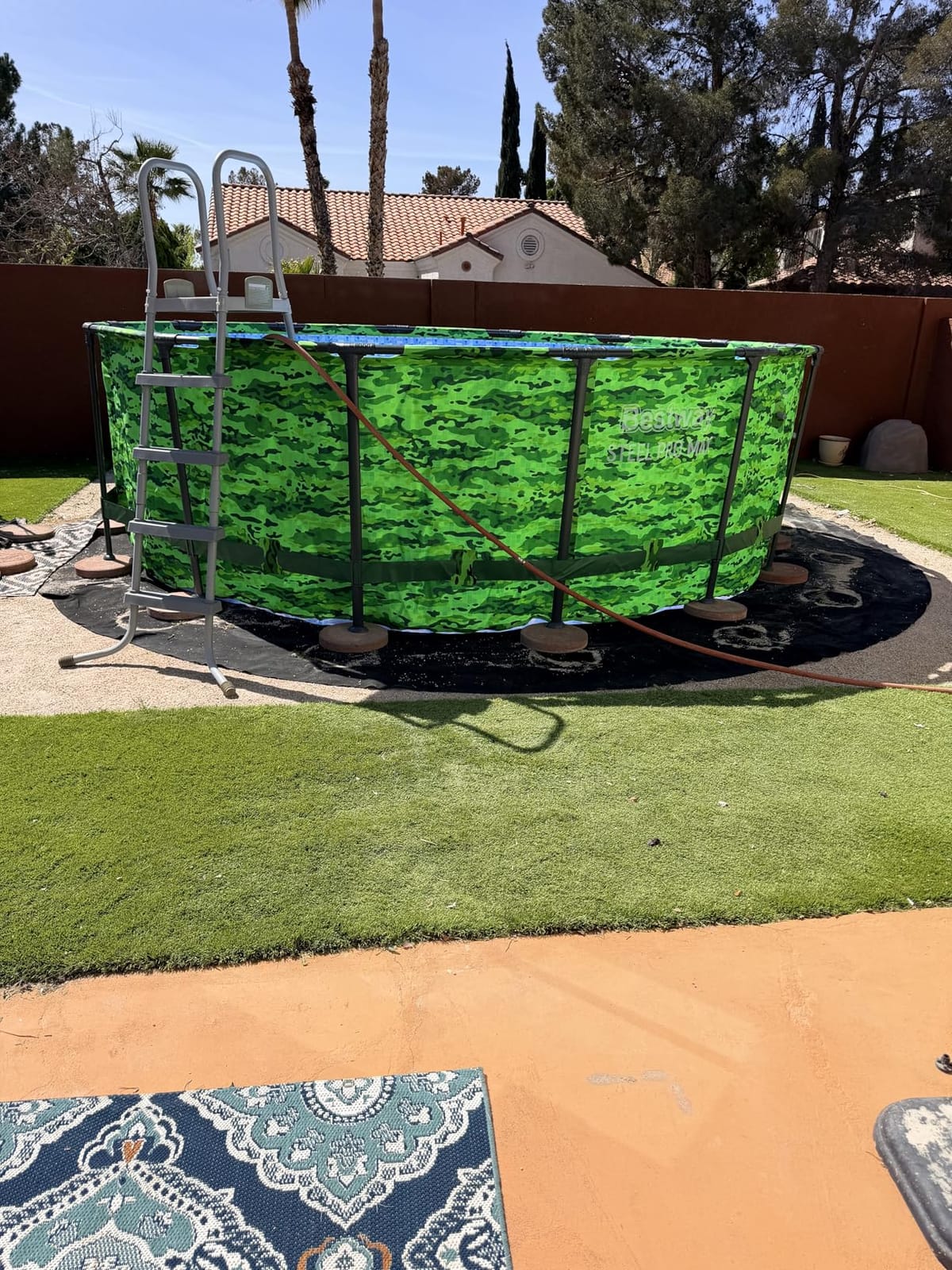 Bestway: Steel Pro Max - Oval Swimming Pool Set - 14' x 8'2