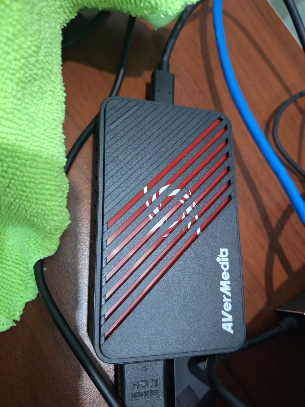 AVerMedia Live Gamer Ultra S 4K60 HDMI Capture Card with RGB24, GC553Pro | 4K60 capture, RGB24 full-color on Windows, 1440p144/1080p240 capture, HDR/VRR passthrough, ultrawide and 5.1 audio customer photo 1