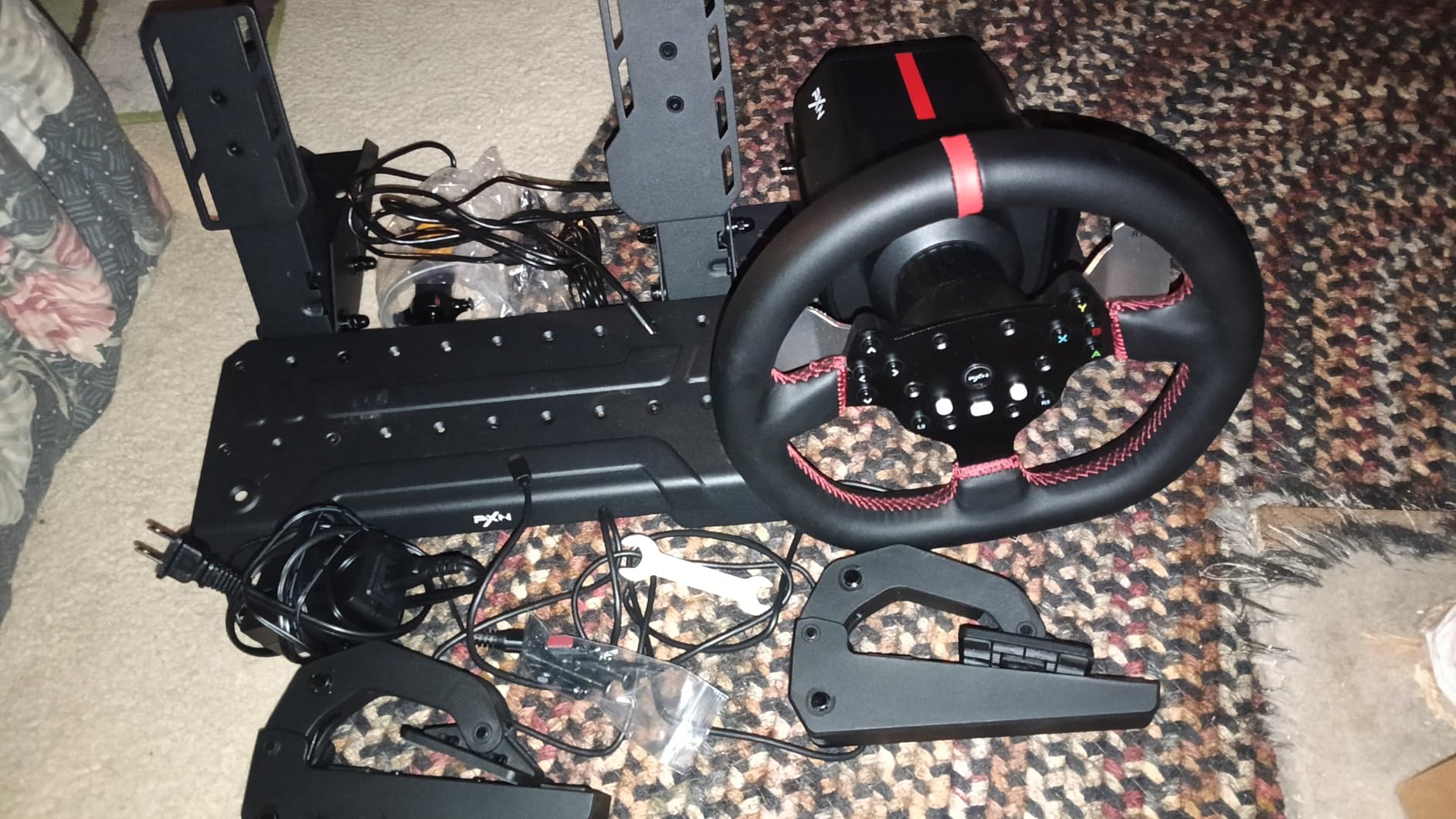 PXN V10 Ultra Direct Drive Racing Wheel, 3.2Nm Force Feedback customer photo 2