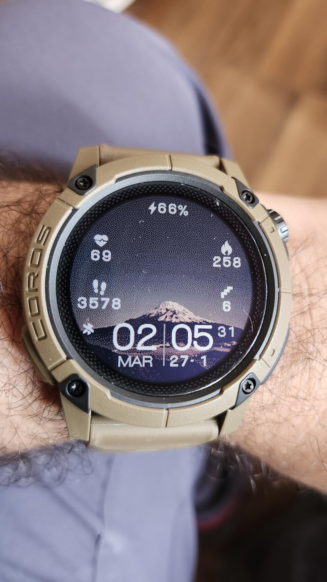 COROS Nomad GPS Outdoor Watch, 22-Day Battery Life, Fishing - Green customer photo 1