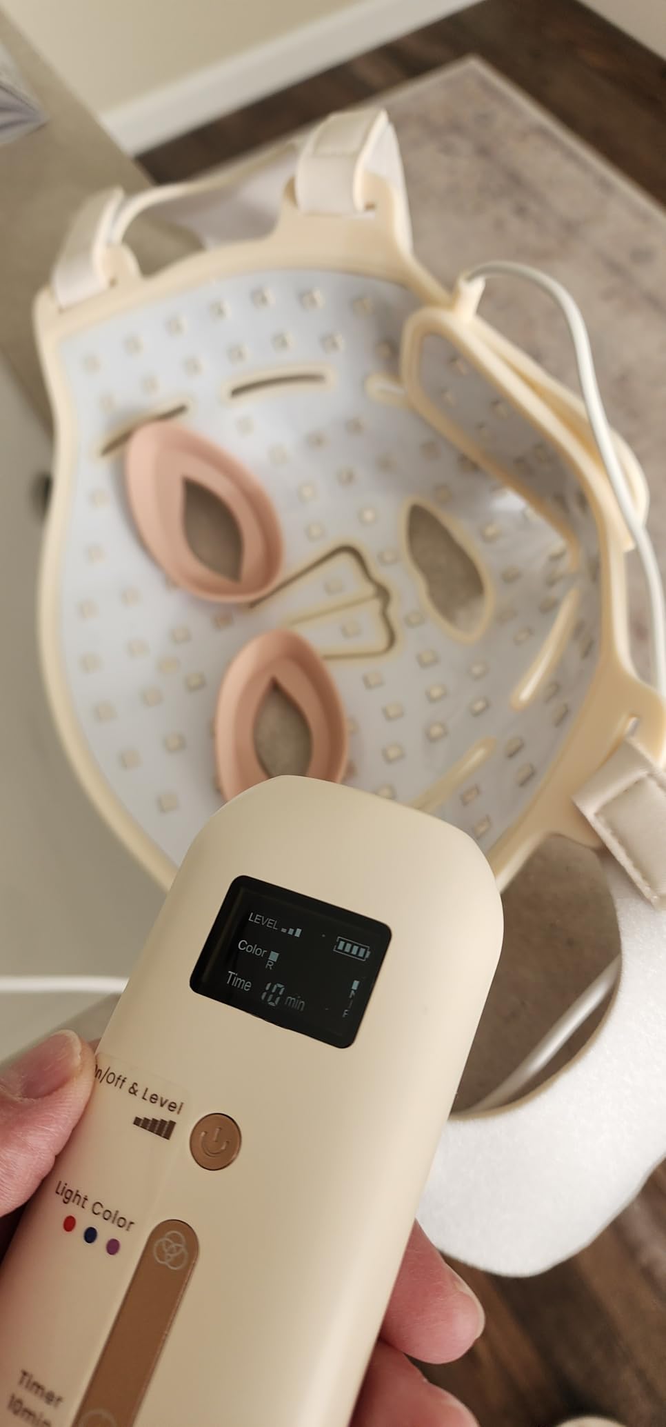 RENPHO Red Light Therapy Mask for Face, FDA-Cleared,Birthday Gifts for Wife customer photo 2