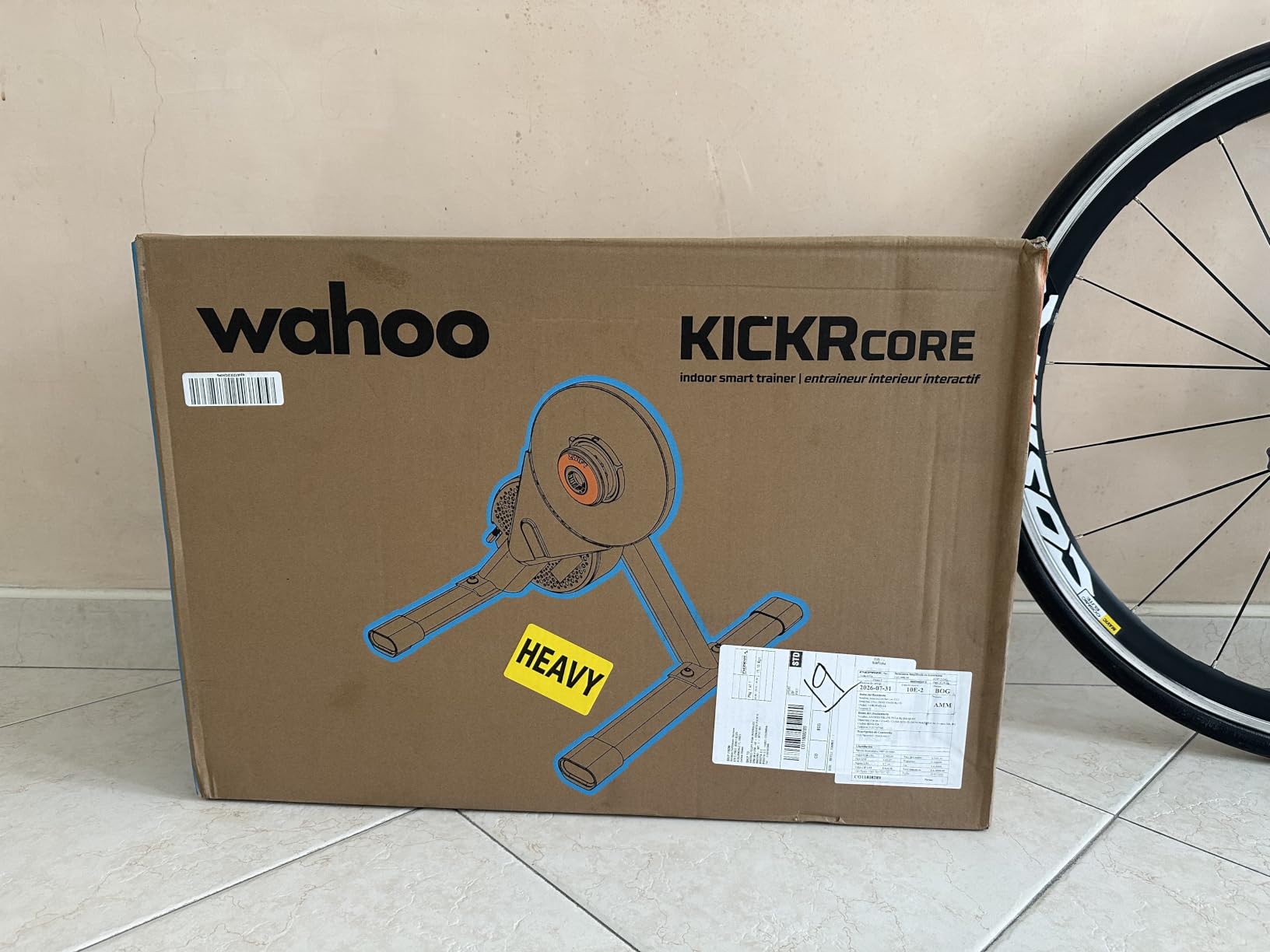 Wahoo Fitness KICKR CORE 2 ZWIFT COG and Click - Orange Cog 3rd Generation customer photo 2