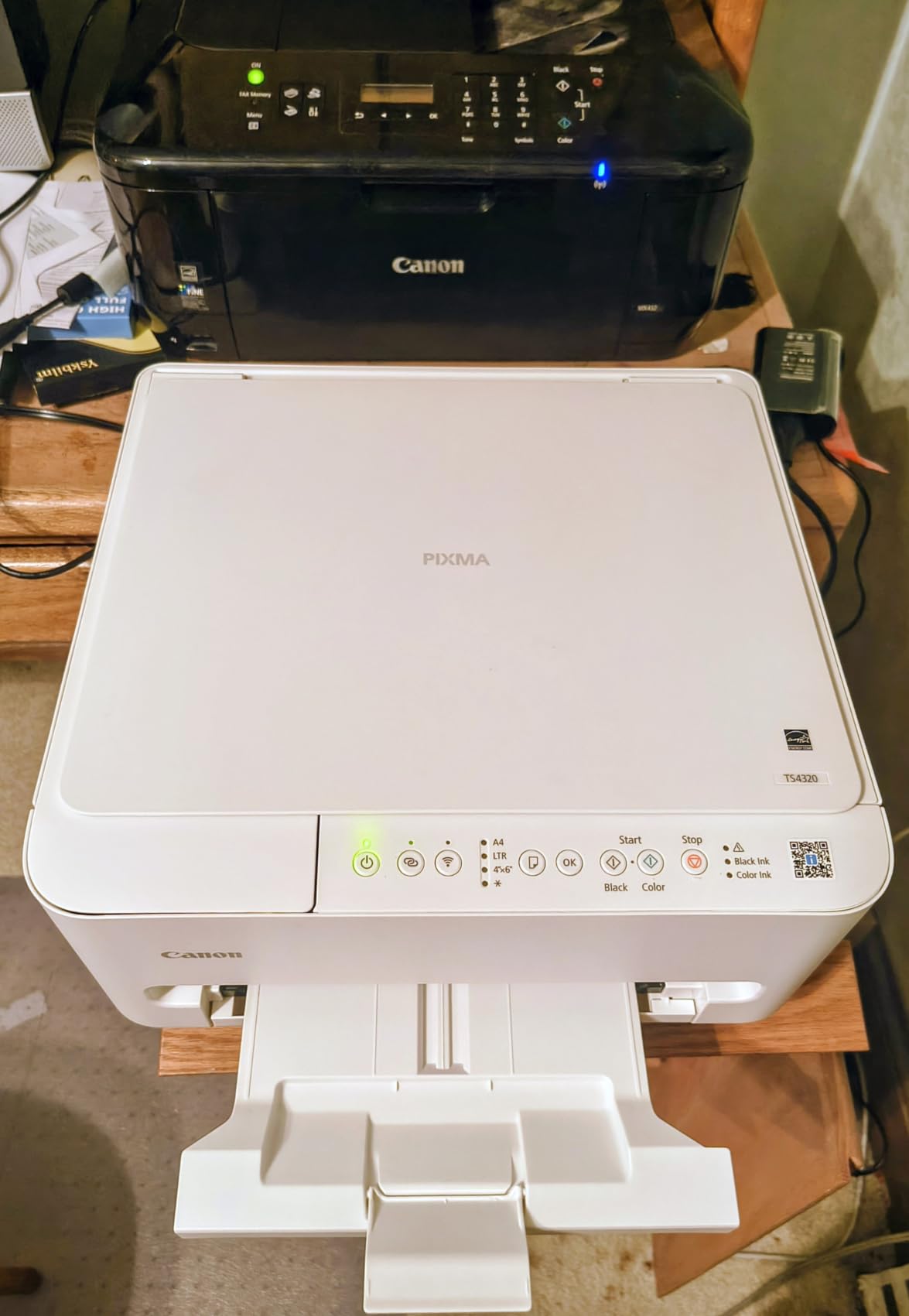 Canon PIXMA TS4320 – Wireless Color Inkjet Printer with Print, Copy, Scan customer photo 2