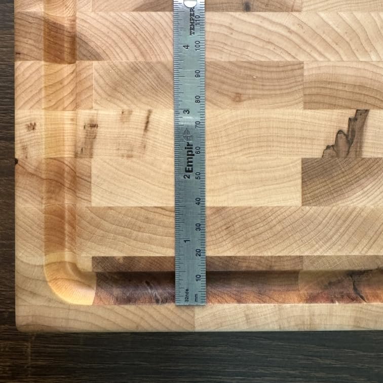 Maple End-Grain Cutting Board (Made in USA) 17