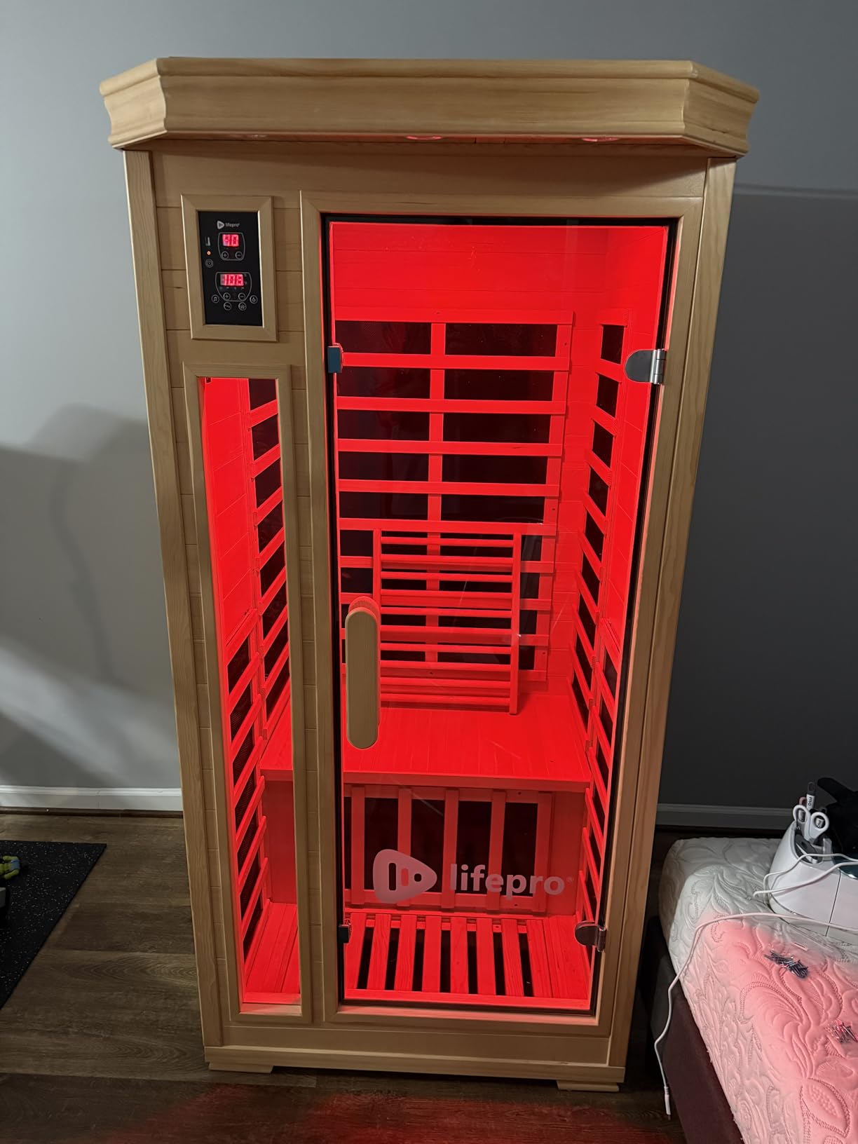 LifePro Rejuvacure 1 or 2 Person Indoor Sauna, Red Light, Low EMF Models customer photo 1