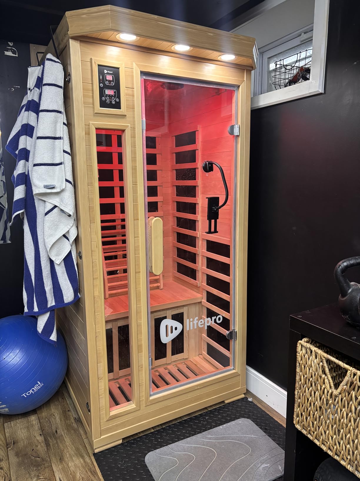 LifePro Rejuvacure 1 or 2 Person Indoor Sauna, Red Light, Low EMF Models customer photo 2