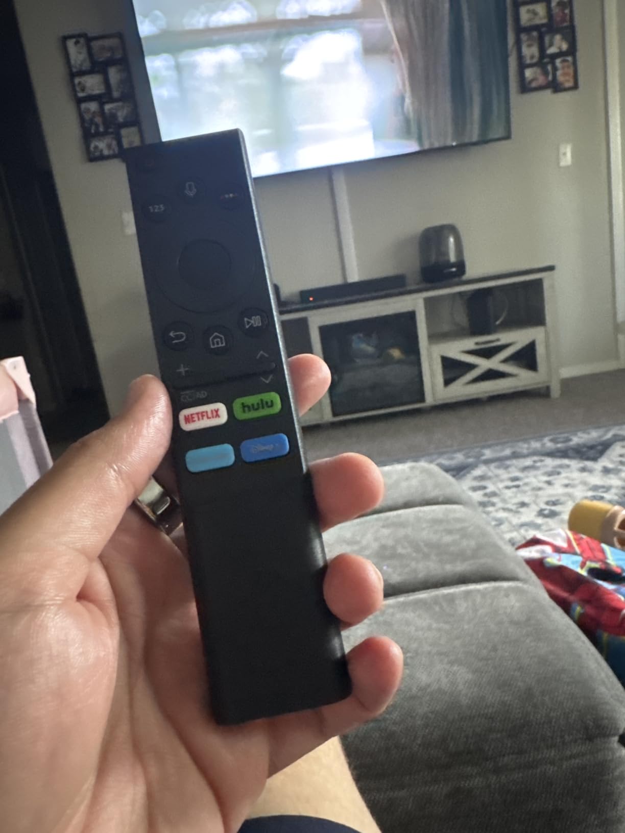 Universal TV Remote Control for Samsung, LG, Hisense, TCL, Sony, Vizio TV | for Roku, Onn, Toshiba, Philips TV and DVD, Blu Ray Player, Soundbar Devices. Easy Pairing, with User Manual, Infrared customer photo 1