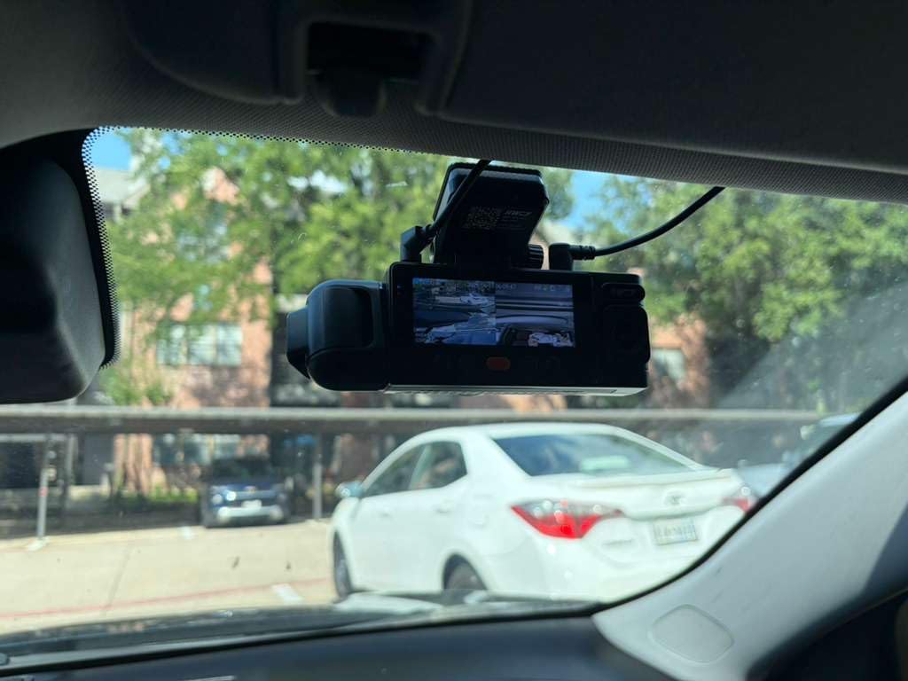 IIWEY N6 360° Dash Cam 4 Channel, Free 128GB Card, 8 IR Lights Night Vision | 5.8G WiFi-6 (up to 20MB/s) with App, 24/7 Parking Mode, FHD Front & Rear Inside Dash Cam for Car, 3.16” IPS, GPS, G-Sensor customer photo 1
