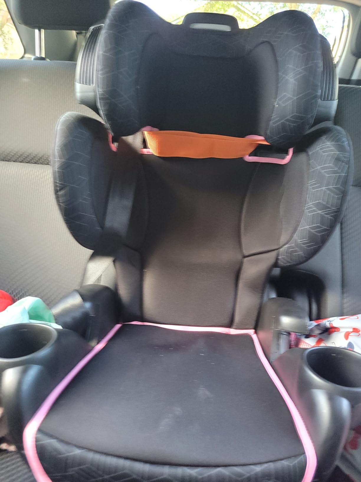 Evenflo GoTime LX Booster Car Seat (Astro Blue) customer photo 1