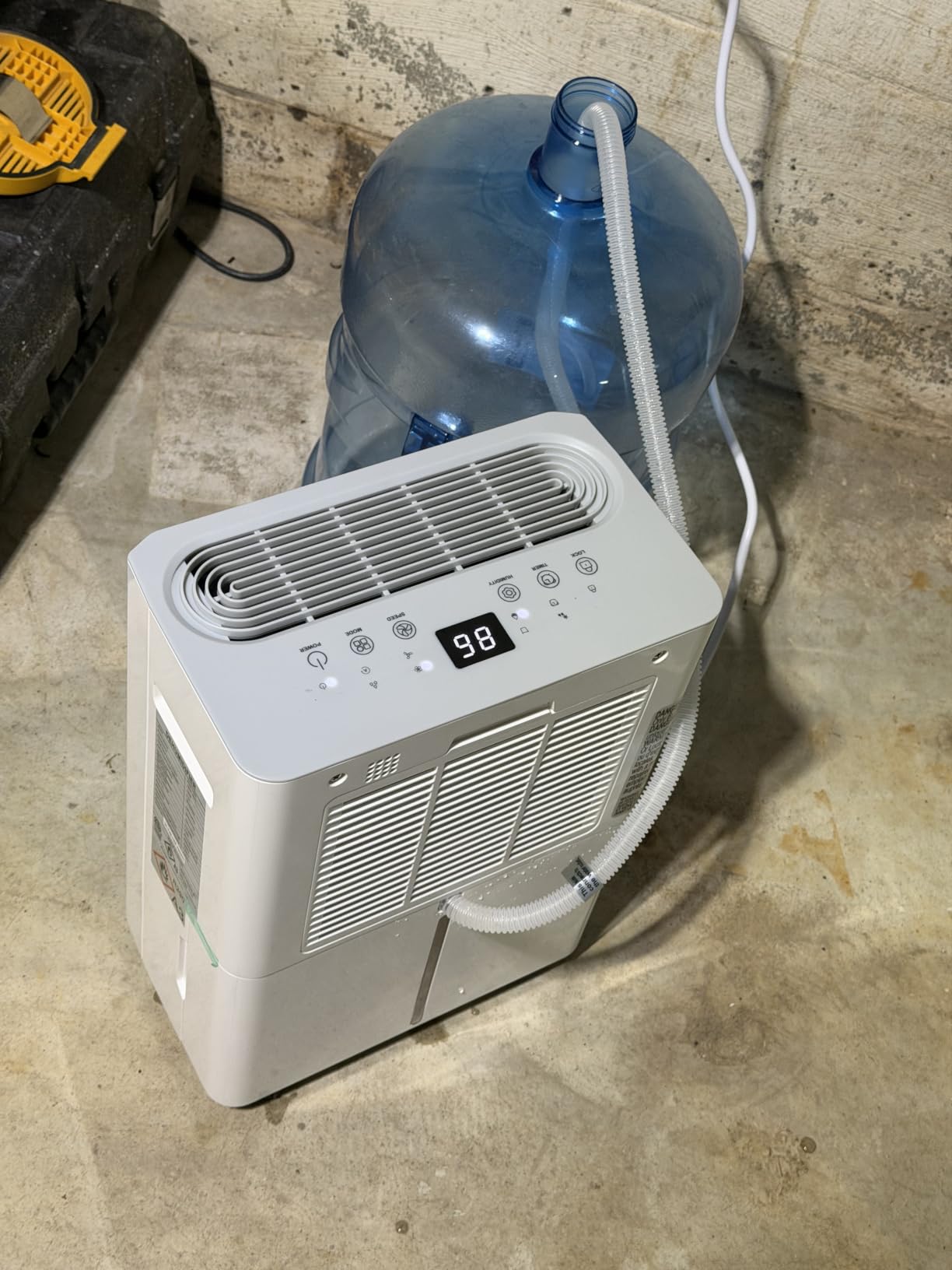 2500 Sq.Ft Max 32 Pints Dehumidifier for Basement with Drain Hose customer photo 1