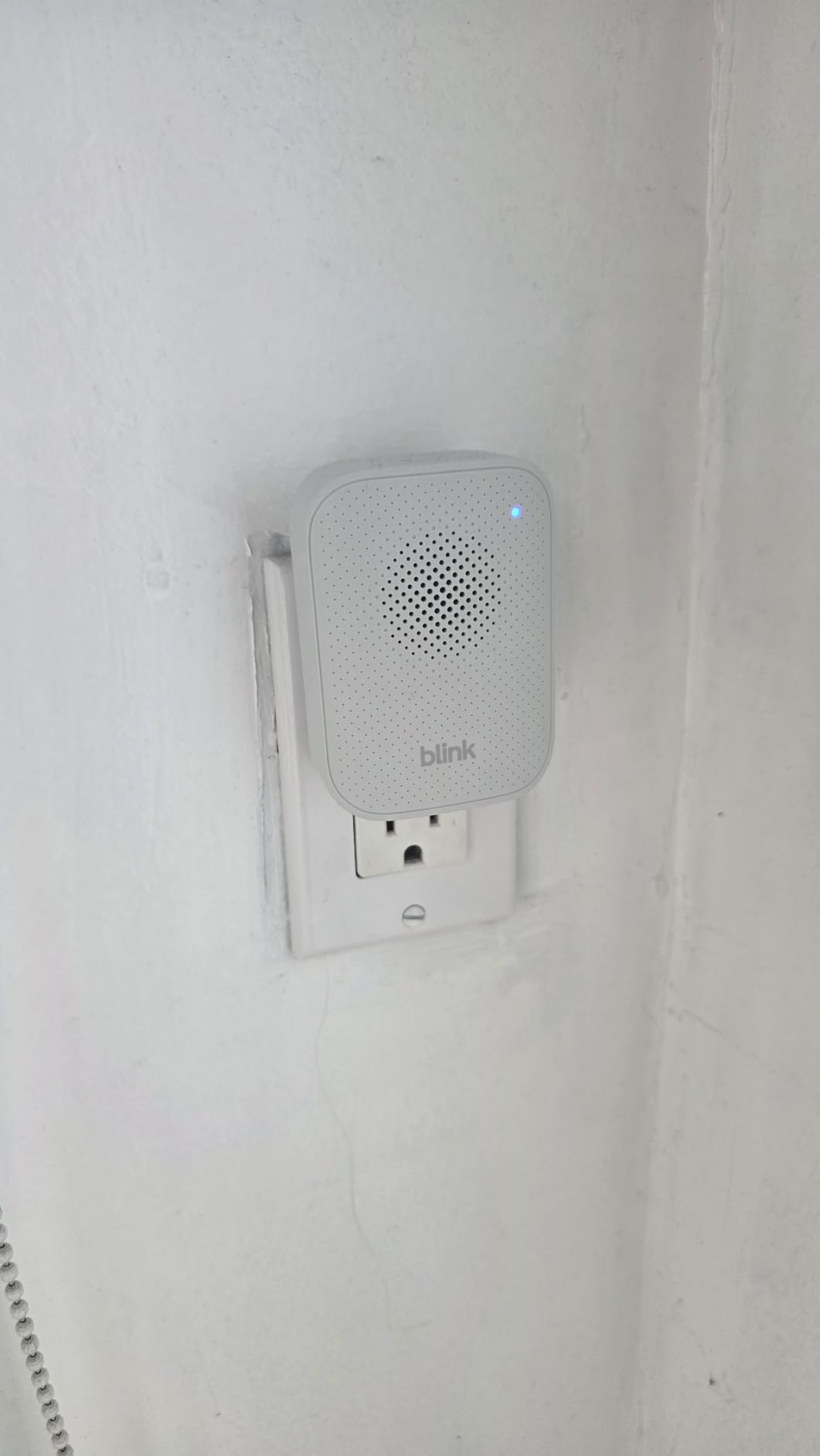Blink Chime (newest model) — Real-time, audible alerts you can hear anywhere in your home, easy plug-in installation, works with all Blink doorbells customer photo 1