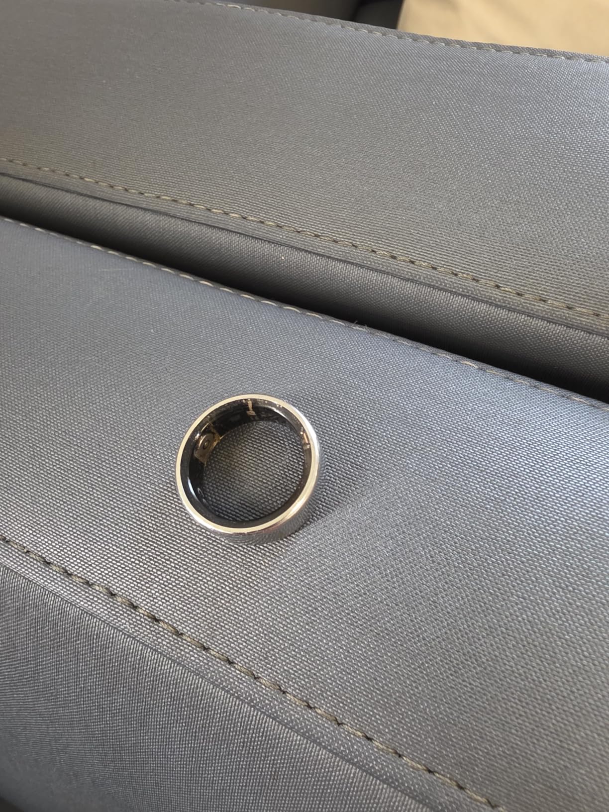 New Smart Ring Health Tracker for Women & Men, Sleep Exercise Health Monitoring, Daily Tracking, iOS/Android Compatible, IP68 Waterproof, No Subscription Required, 5‑Day Battery Life (Silver, 7) customer photo 1