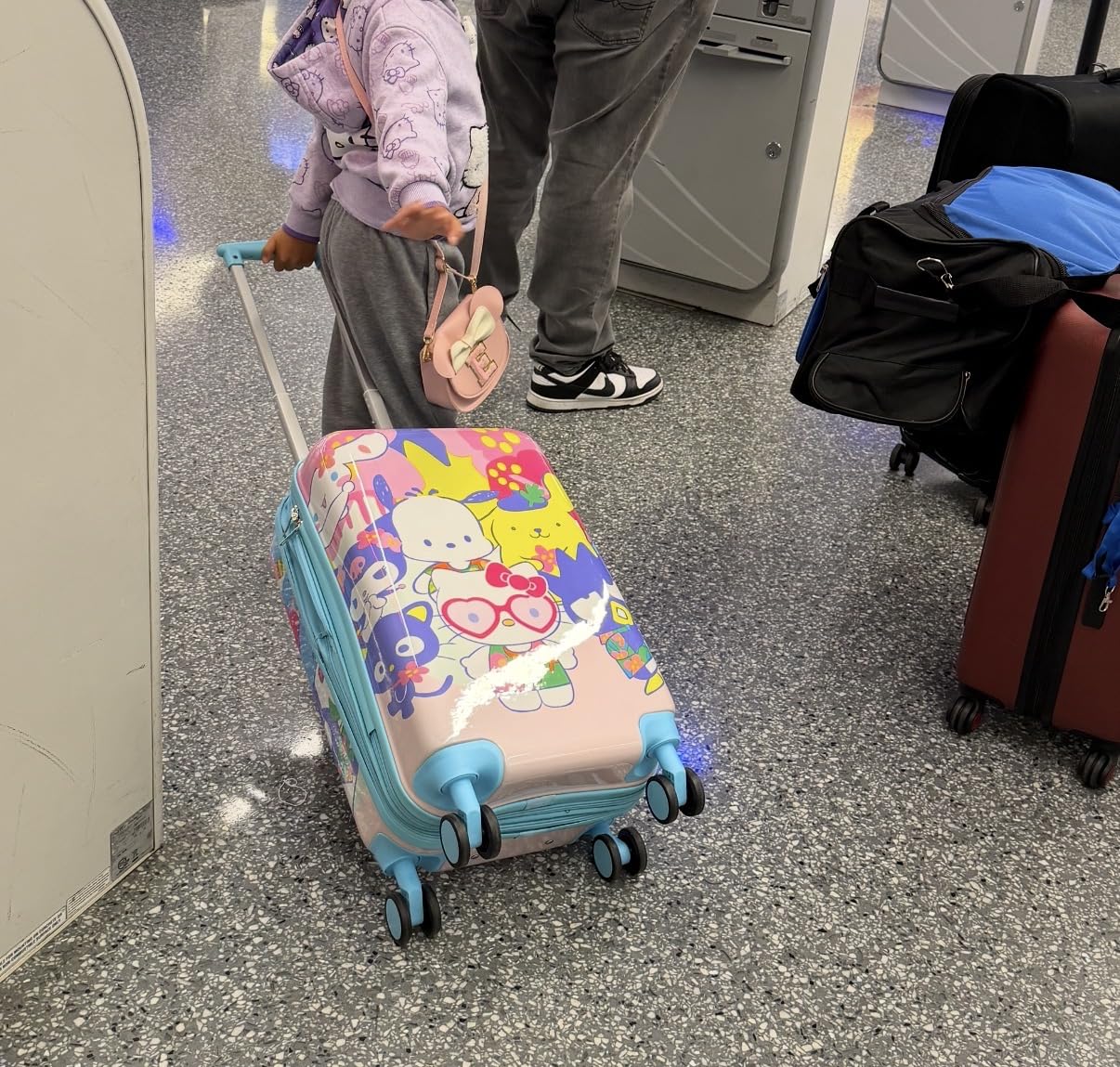 Spider-Man Classic Character 4-Wheel Kids Luggage for Travel & Adventure customer photo 2