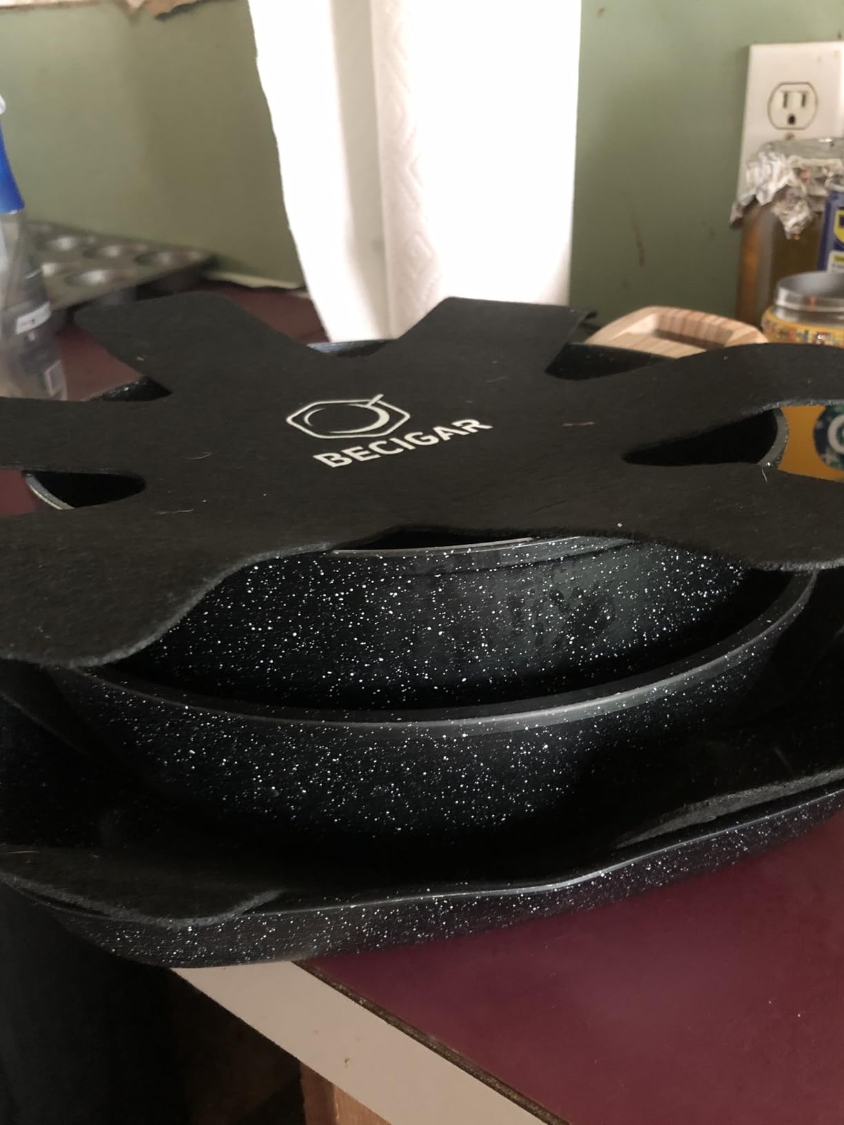 BECIGAR 24PCS Ceramic Pots and Pans Set customer photo 1