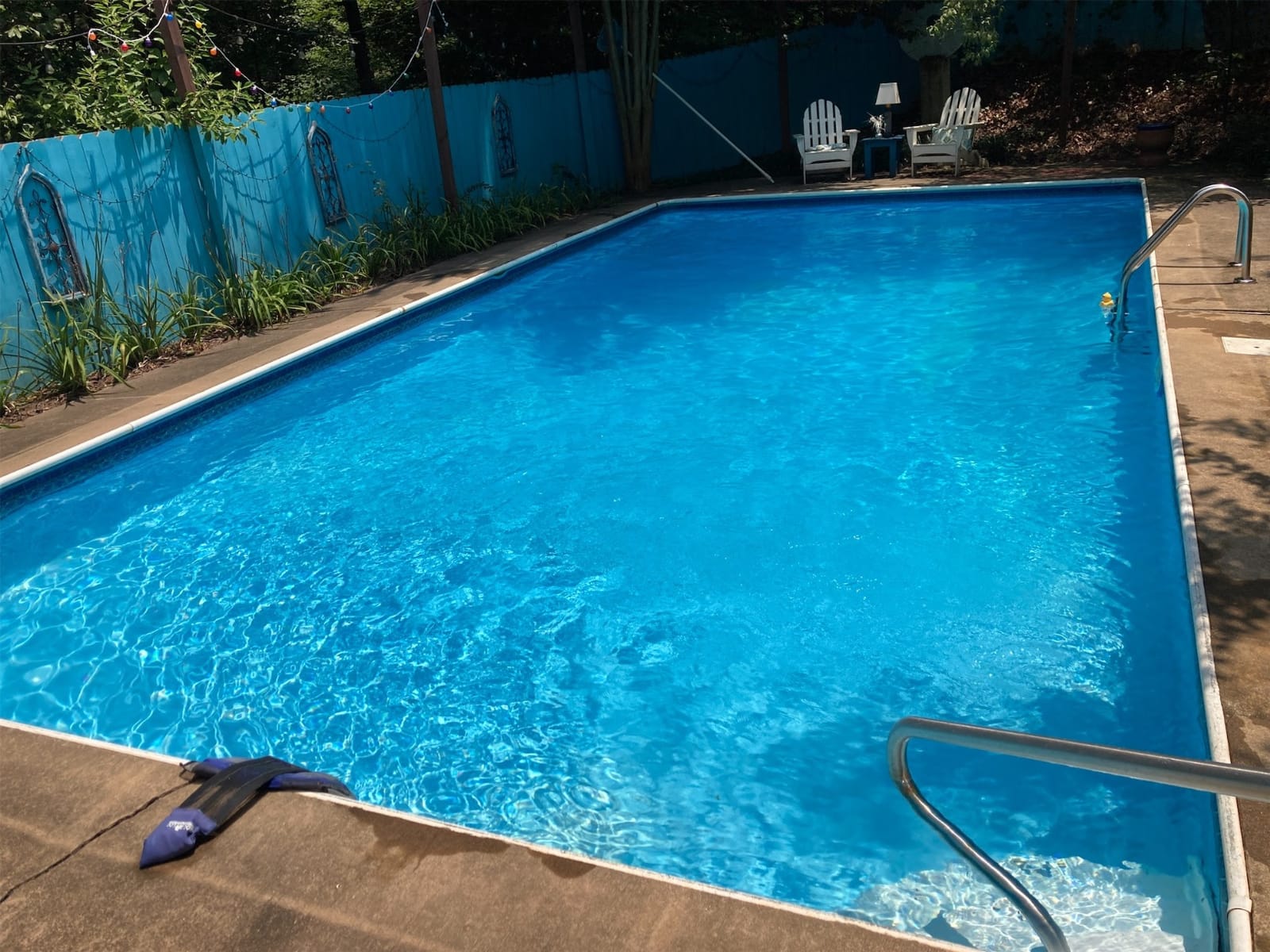 Goplus Swimming Pool Ladder, 3-Step/4-Step In-Ground Stainless Steel Step for Indoor/Outdoor Pool, Heavy Duty Non-Slip Ladder, Easy Assembly customer photo 2