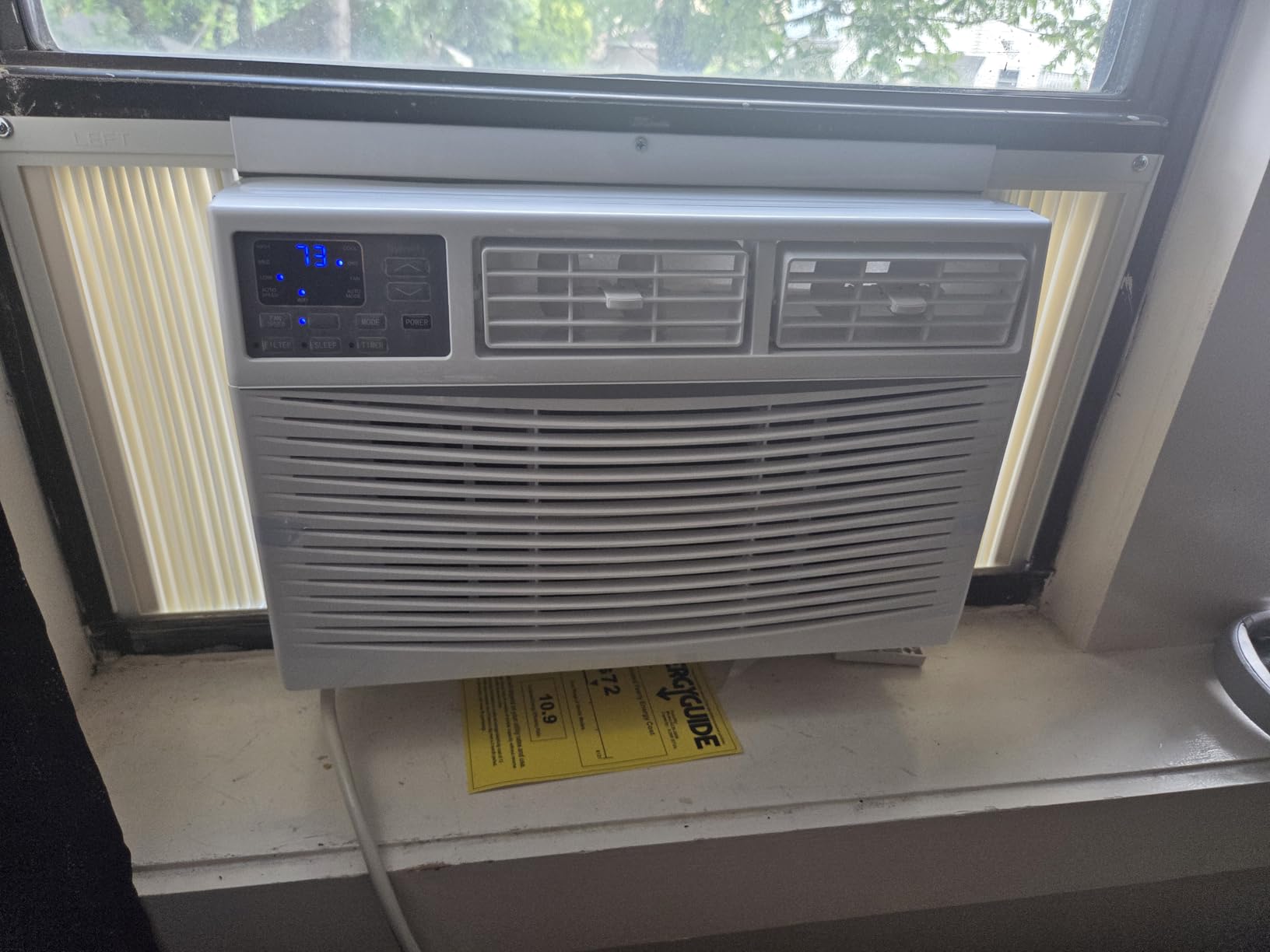 Hykolity WiFi Enabled 10,000 BTU Smart Inverter Window Air Conditioner, 32 dBA Ultra Quiet AC Unit, Energy Efficient Cools up to 450 Sq.Ft, with Remote, Auto/Cool/Fan/Dry/Sleep Modes & 24H Timer​ customer photo 1