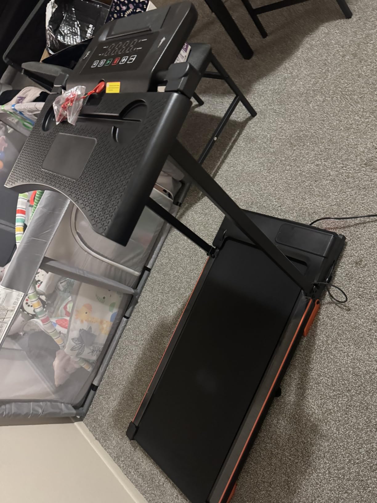 Treadmill for Home with 20% Auto Incline, Walking Pad with Handle Bar customer photo 1