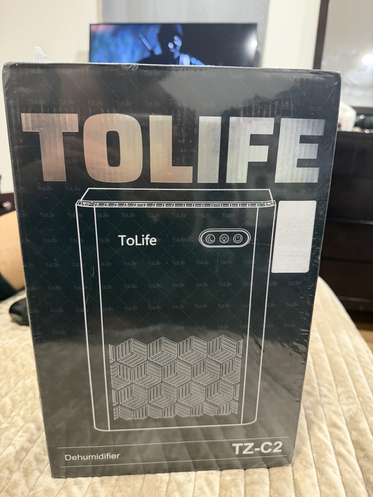 ToLife Dehumidifier for Home Bedroom 1000 sq.ft with Auto Shut-Off, White customer photo 2