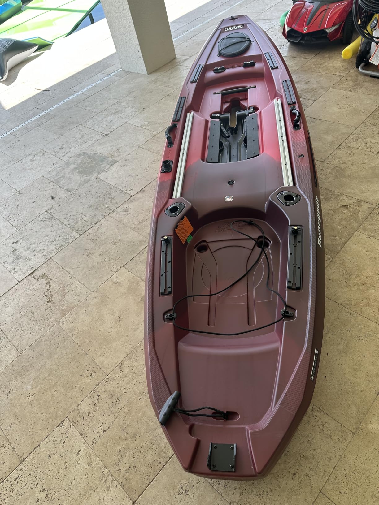 Lifetime Renegade 116 Pedal Drive Fishing Kayak customer photo 1