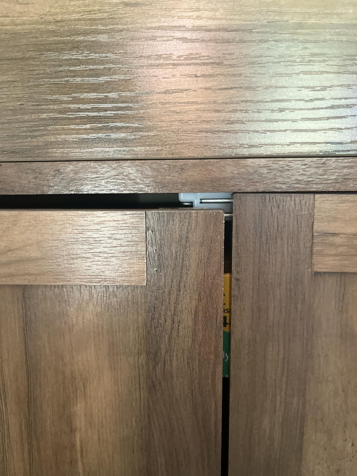 VASAGLE Farmhouse Buffet Cabinet, Coffee Bar with 2 Drawers customer photo 2