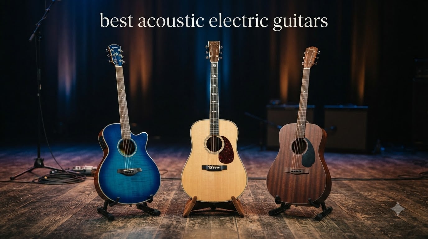 best acoustic electric guitars
