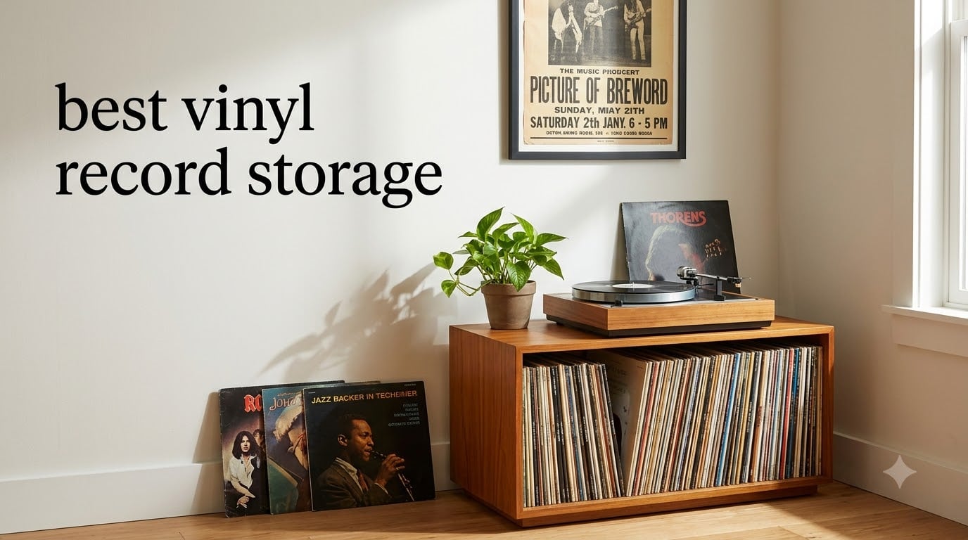 best vinyl record storage