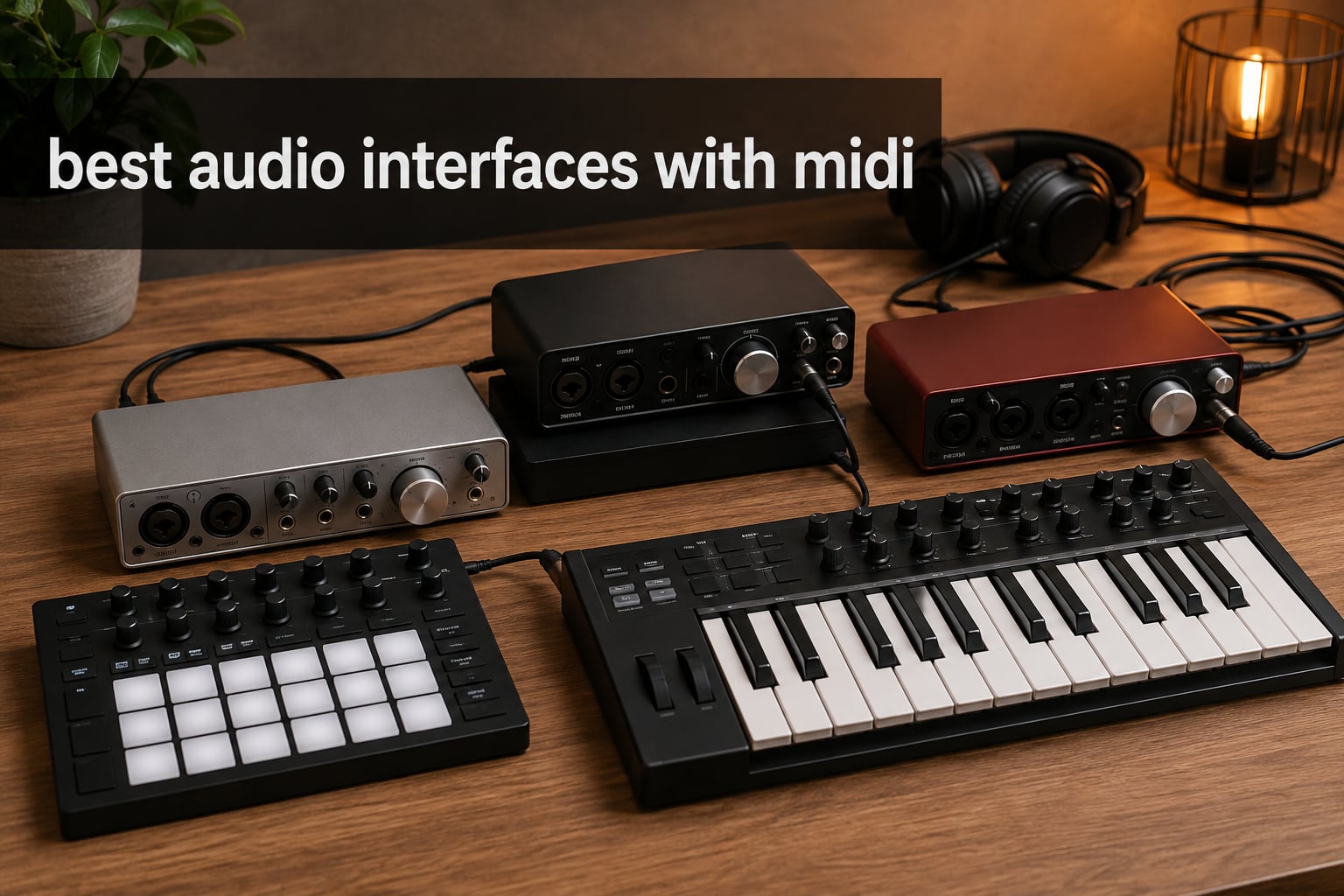 best audio interfaces with midi
