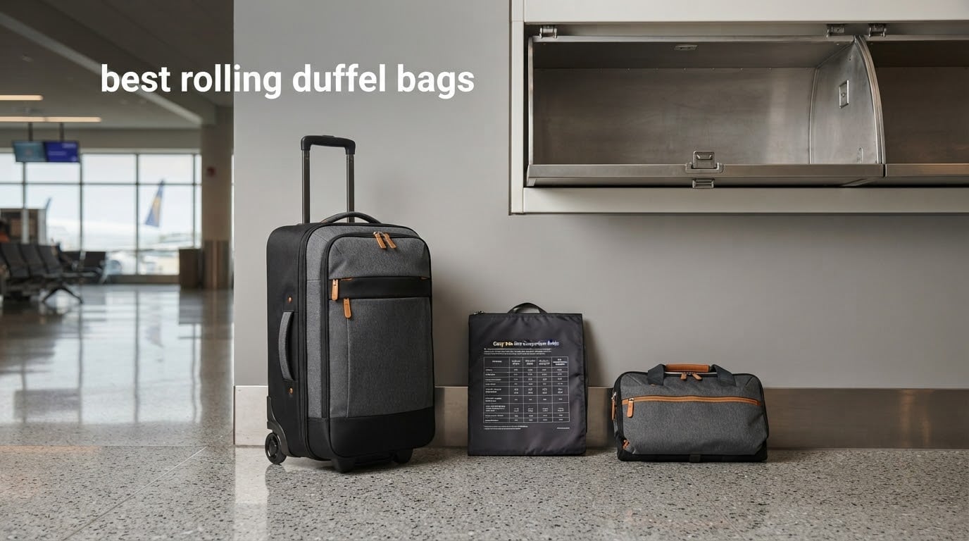 best rolling duffel bags