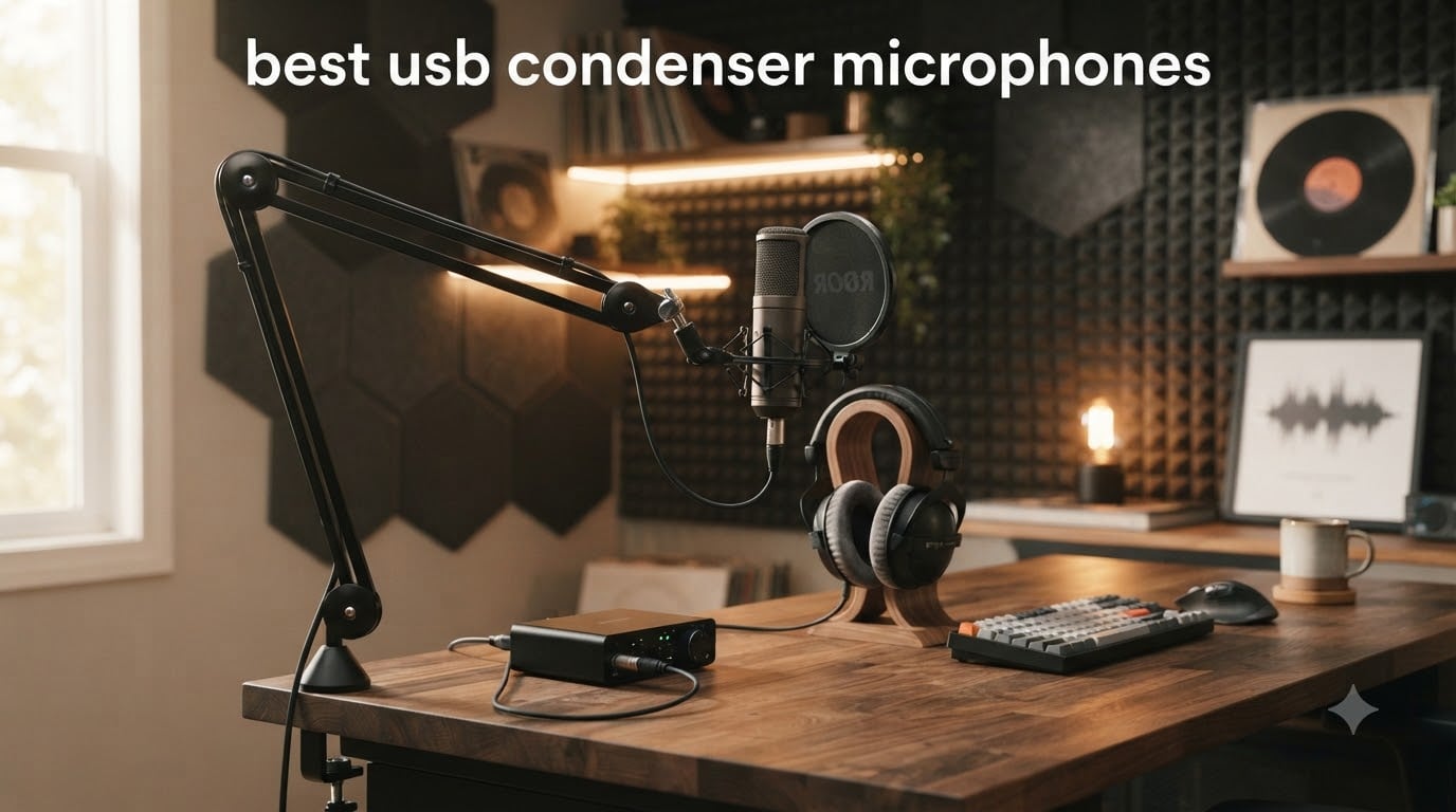 best usb condenser microphones