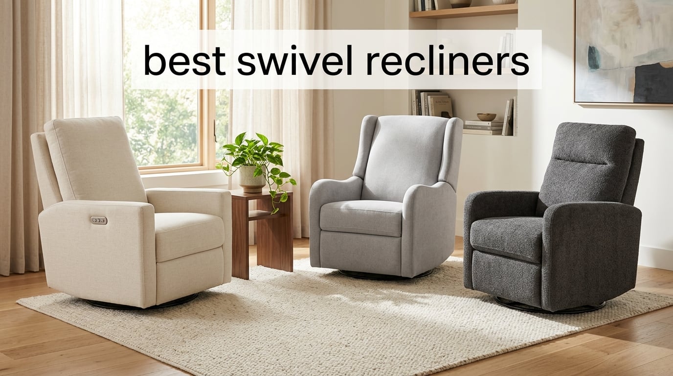 best swivel recliners