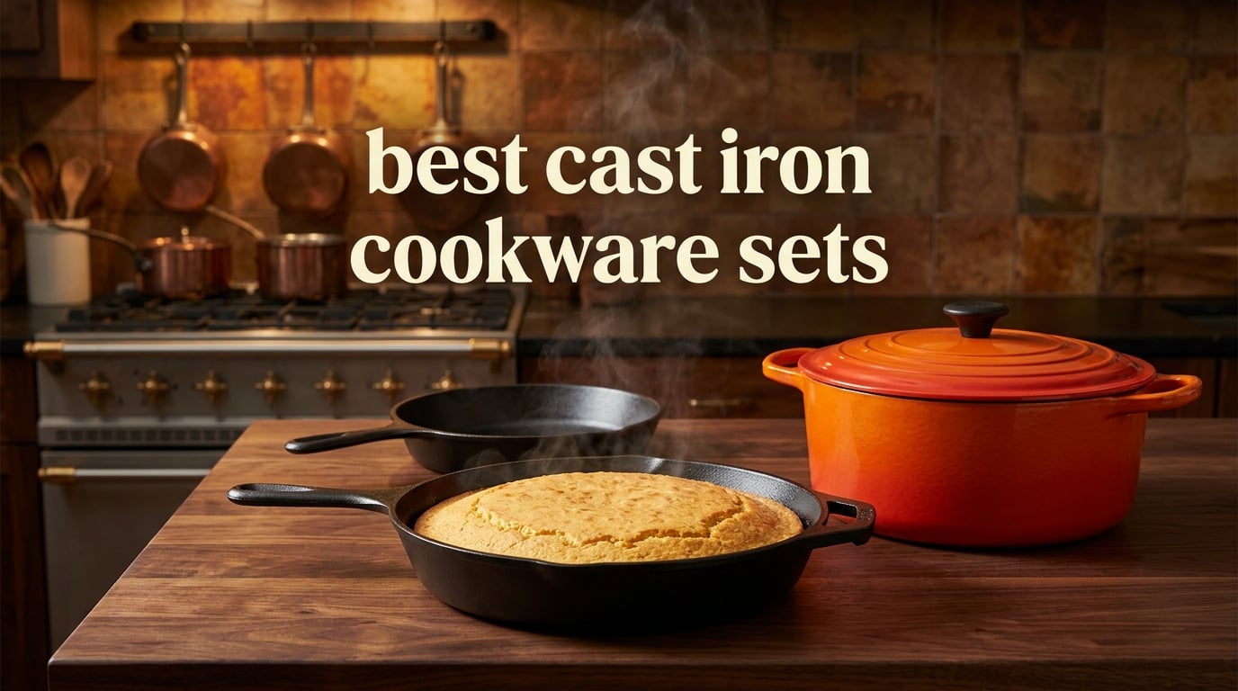 best cast iron cookware sets