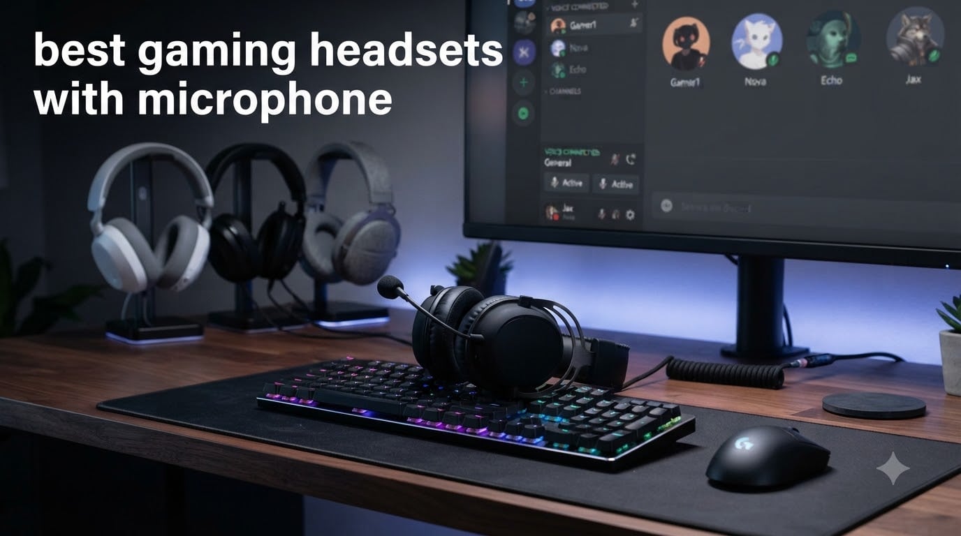 best gaming headsets with microphone