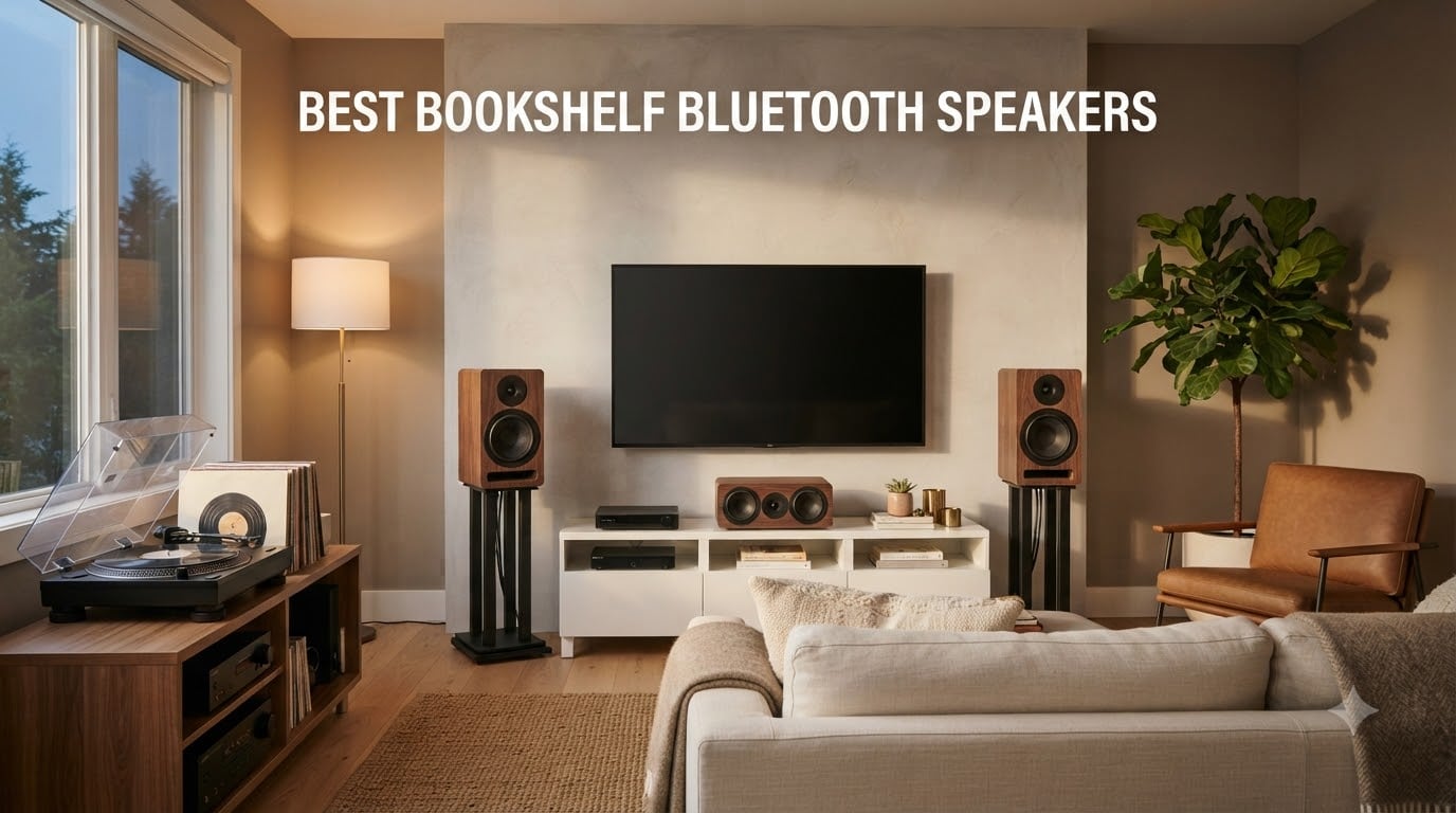 best bookshelf bluetooth speakers